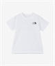THE NORTH FACE ザ・ノース・フェイス Tシャツ キッズ 半袖 UVカット トドラーショートスリーブヒストリカルロゴティー NTT32556(WW-100cm)