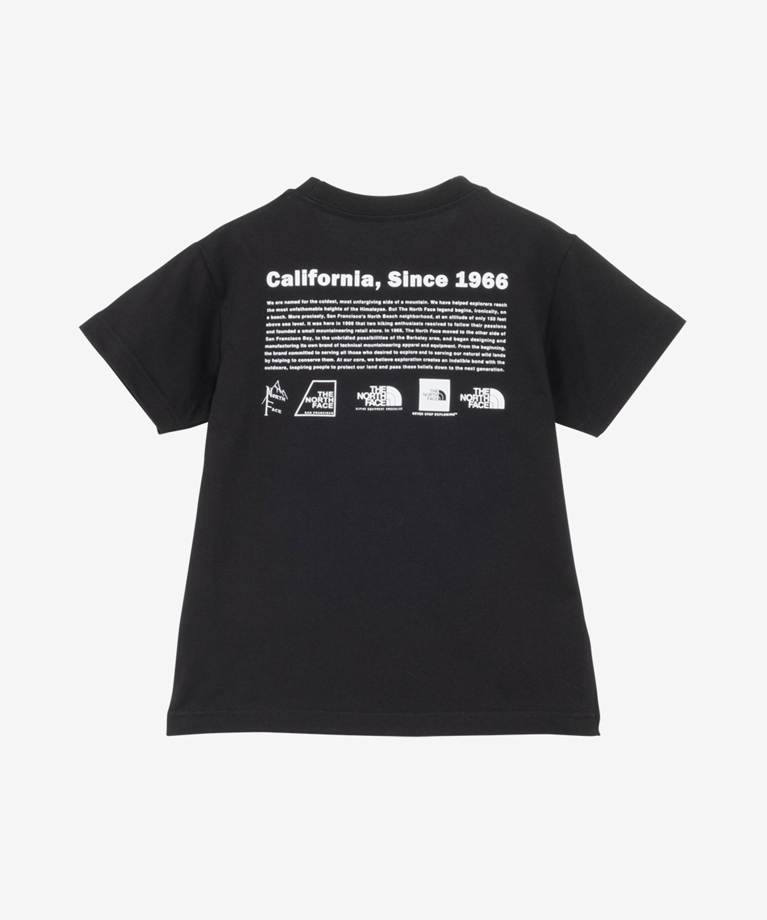 THE NORTH FACE ザ・ノース・フェイス Tシャツ キッズ 半袖 UVカット トドラーショートスリーブヒストリカルロゴティー NTT32556(WW-100cm)