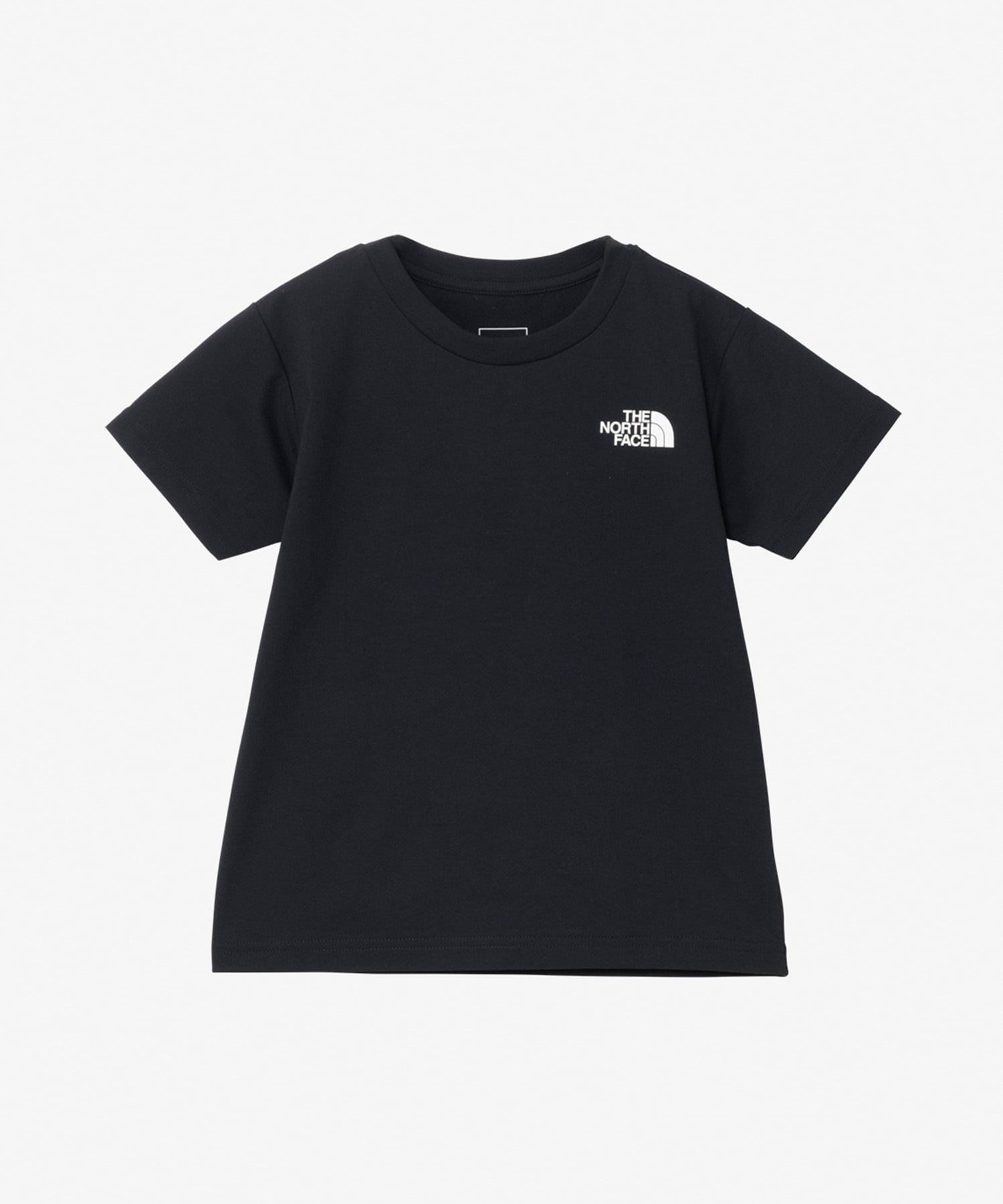 THE NORTH FACE ザ・ノース・フェイス Tシャツ キッズ 半袖 吸汗速乾 UVカット トドラーショートスリーブイーエスサーキュレーションティー NTT32577(W-100cm)