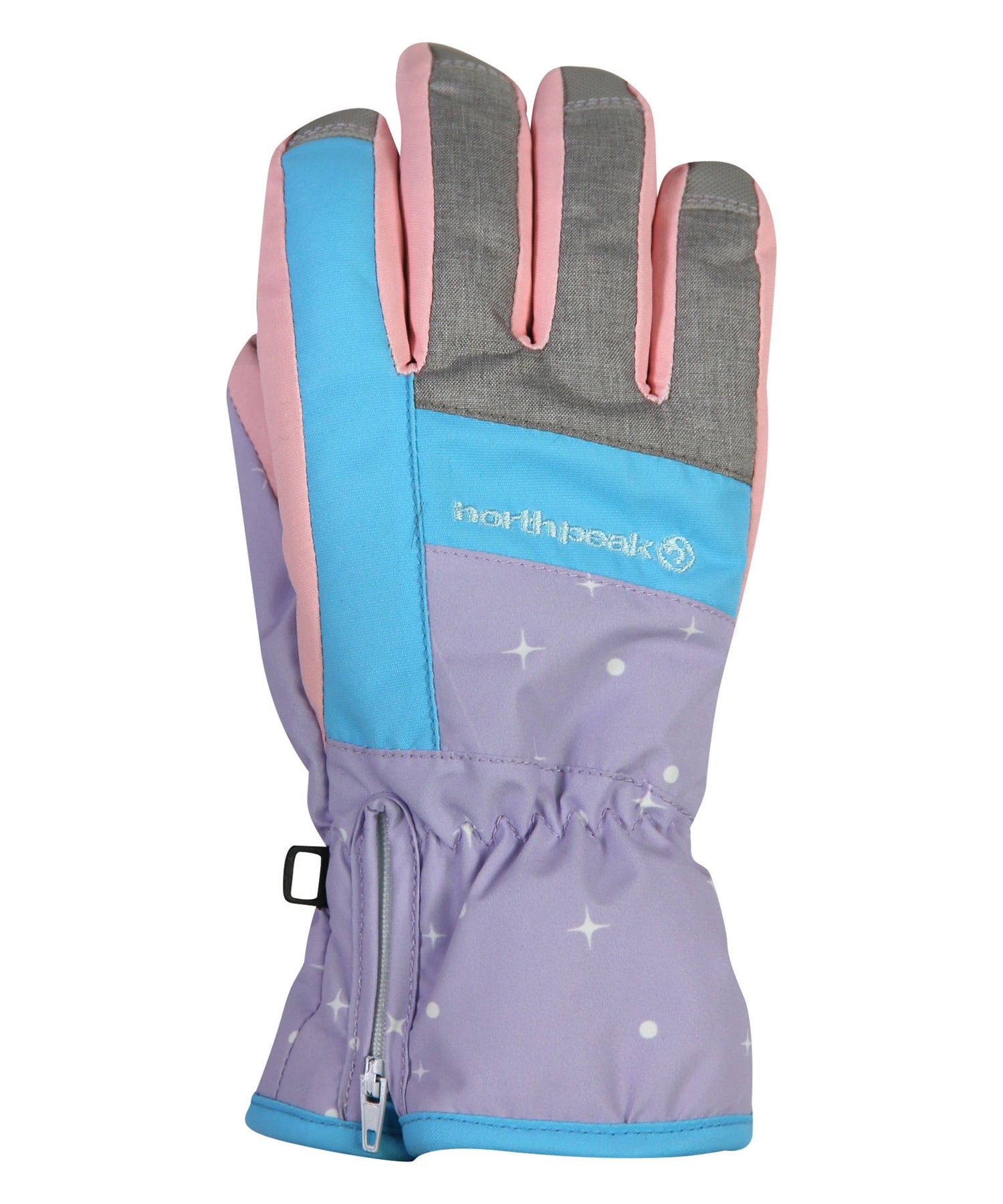 northpeak ノースピーク JUNIOR GLOVES ジュニア スノーボード グローブ キッズ ムラサキスポーツ 25-26モデル MX I11 【2526】(BK-130)