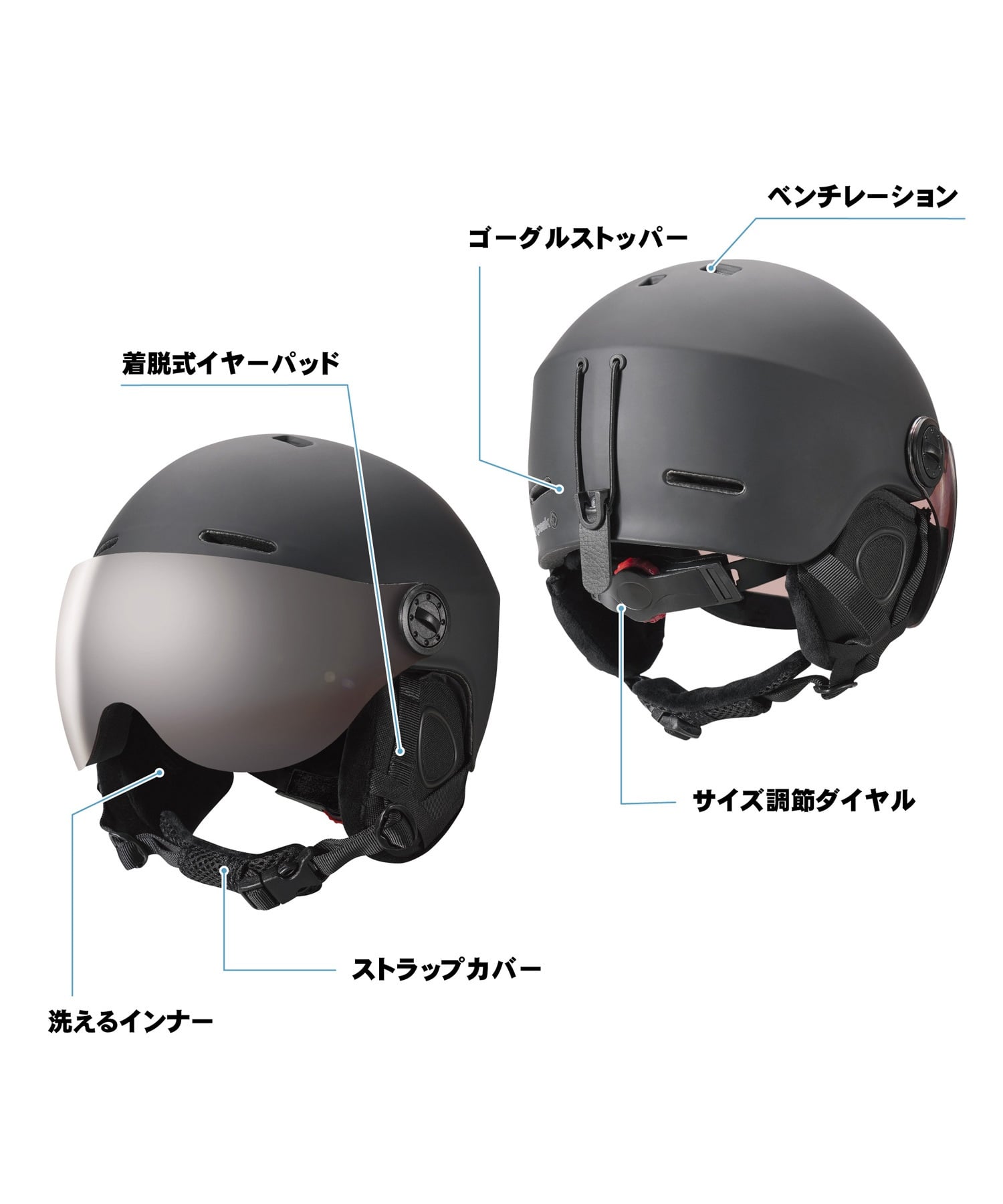 northpeak ノースピーク JUNIOR VISOR HELMET ジュニア ヘルメット スノーボード キッズ ムラサキスポーツ 25-26モデル MX I11 【2526】(MBK-F)