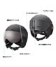 northpeak ノースピーク JUNIOR VISOR HELMET ジュニア ヘルメット スノーボード キッズ ムラサキスポーツ 25-26モデル MX I11 【2526】(MBK-F)