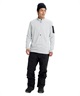 BURTON バートン エーケー Men's [ak] Helium Grid Fleece Half-Zip スノーボード ウェア インナー メンズ 25-26モデル 【2526】(TRUEBLACK-XXS)
