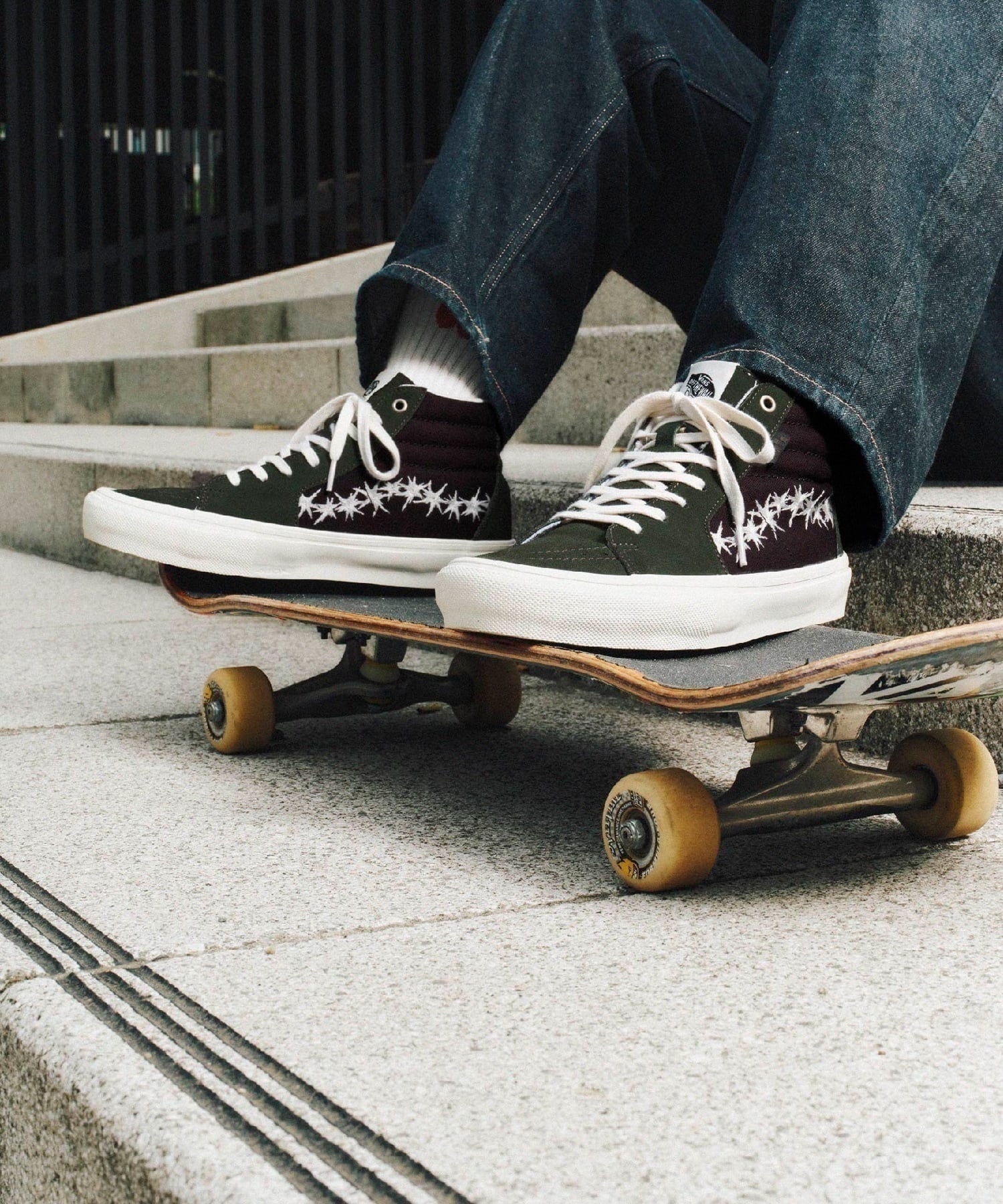 VANS バンズ スニーカー メンズ レディース 靴 シューズ 国内ムラサキスポーツ限定モデル スケシュー SKATE SK8-HI Splatter VN0A5FCC203(SPLGB-23.5cm)