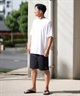 Hurley ハーレー ラッシュガード 半袖 メンズ Tシャツ バックプリント オーバーサイズ 水陸両用 UVカット MUSS251030(WHT-M)