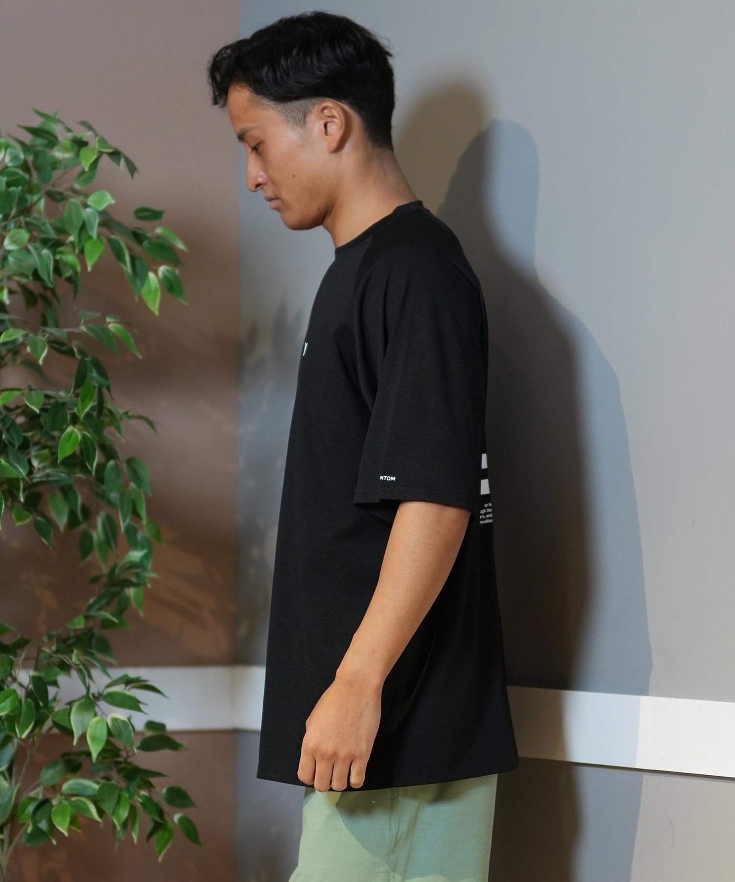 Hurley ハーレー ラッシュガード 半袖 メンズ Tシャツ バックプリント オーバーサイズ 水陸両用 UVカット MUSS251030(WHT-M)