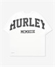 Hurley ハーレー ラッシュガード メンズ 半袖 Tシャツ バックプリント オーバーサイズ UVカット MUSS251035(WHT-M)
