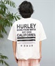 Hurley ハーレー ラッシュガード 半袖 メンズ Tシャツ バックプリント オーバーサイズ 水陸両用 UVカット MUSS251085(WHT-M)