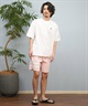 Hurley ハーレー ラッシュガード 半袖 メンズ Tシャツ バックプリント オーバーサイズ 水陸両用 UVカット MUSS251085(WHT-M)