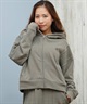 Hurley ハーレー ジップアップ パーカー レディース ワンポイント ロゴ 裏毛 SWEAT PIGMENT FZ HOODIE WCFF252030(ANVY-M)