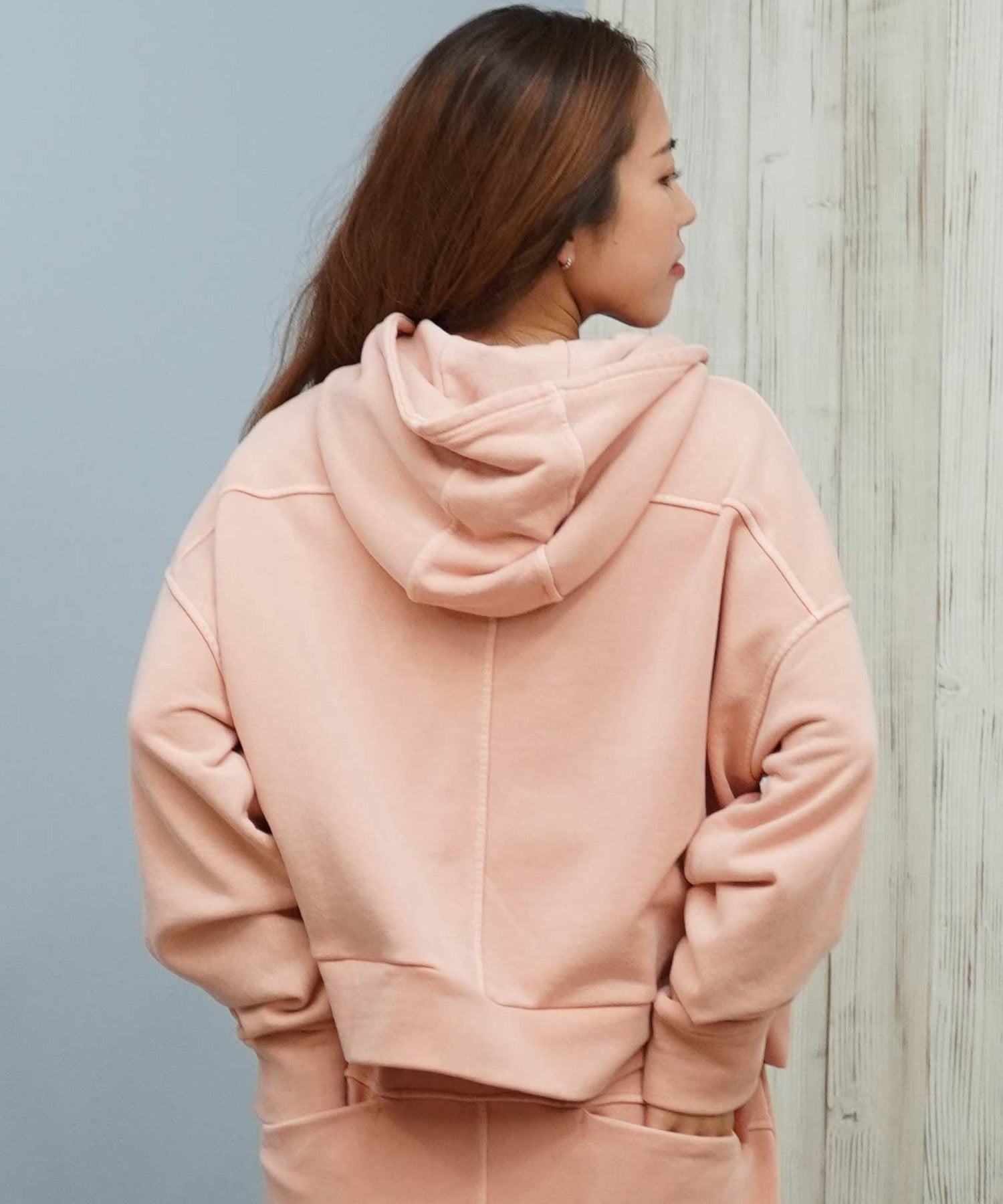 Hurley ハーレー ジップアップ パーカー レディース ワンポイント ロゴ 裏毛 SWEAT PIGMENT FZ HOODIE WCFF252030(ANVY-M)