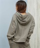 Hurley ハーレー ジップアップ パーカー レディース ワンポイント ロゴ 裏毛 SWEAT PIGMENT FZ HOODIE WCFF252030(ANVY-M)