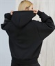 Hurley ハーレー プルオーバー パーカー レディース PHANTOMシリーズ セットアップ対応 ロゴ PHANTOM SWEAT BLOCK PARTY HOODIE WUFF252001(BLK-S)