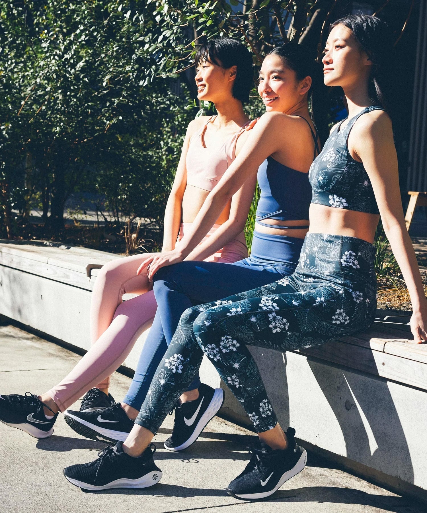 Hurley ハーレー 水着 レディース フィットネス トレーニングウェア スポーツブラ 水陸両用 UVカット WASB251034(BLK-S)