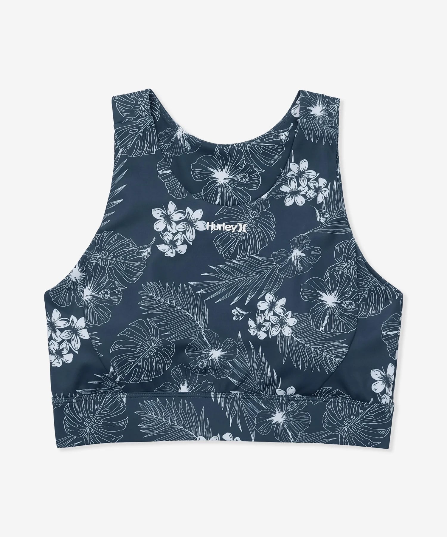 Hurley ハーレー 水着 レディース フィットネス トレーニングウェア スポーツブラ タンクトップ 水陸両用 UVカット WASB251051(BLK-S)