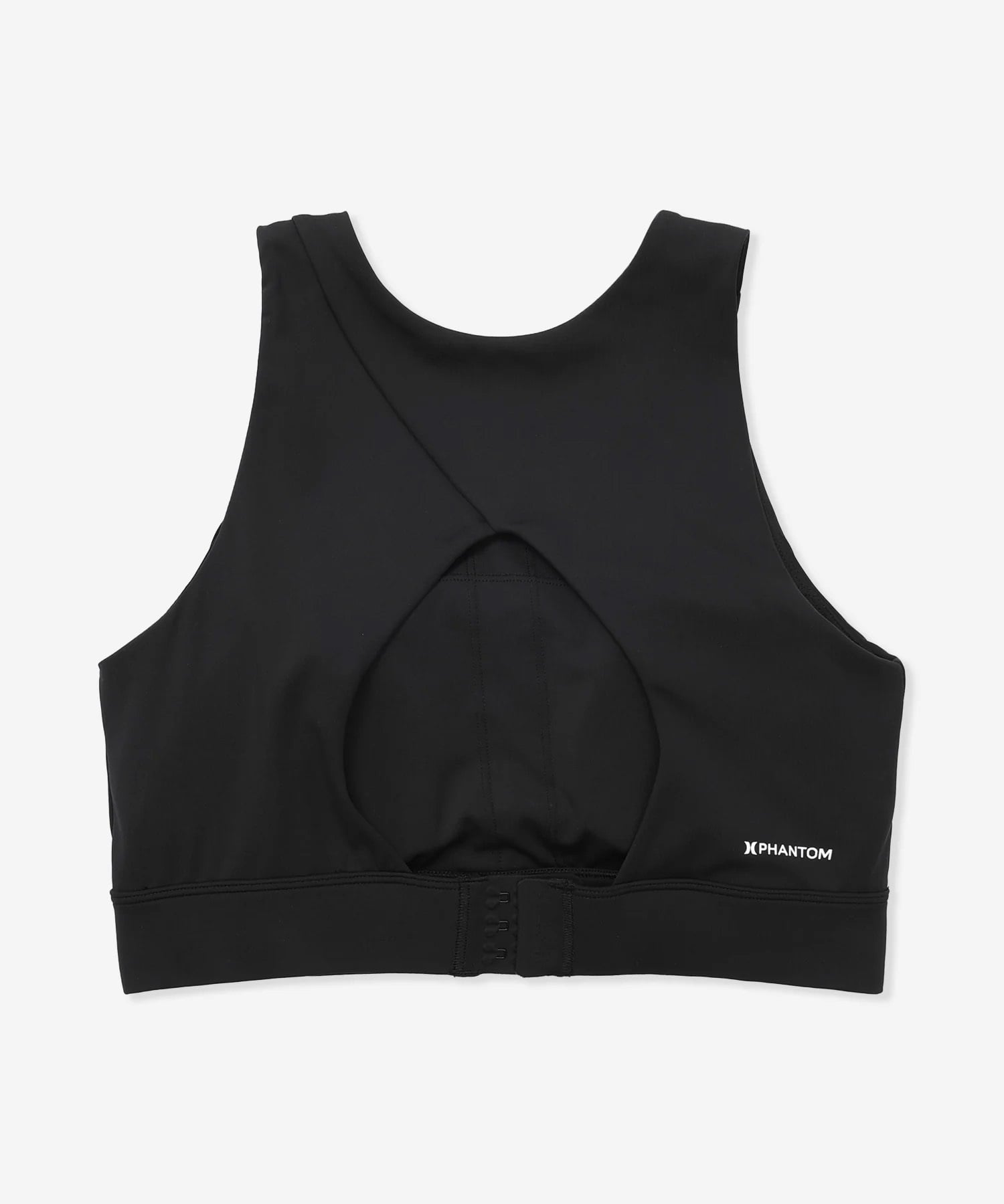 Hurley ハーレー 水着 レディース フィットネス トレーニングウェア スポーツブラ タンクトップ 水陸両用 UVカット WASB251051(BLK-S)