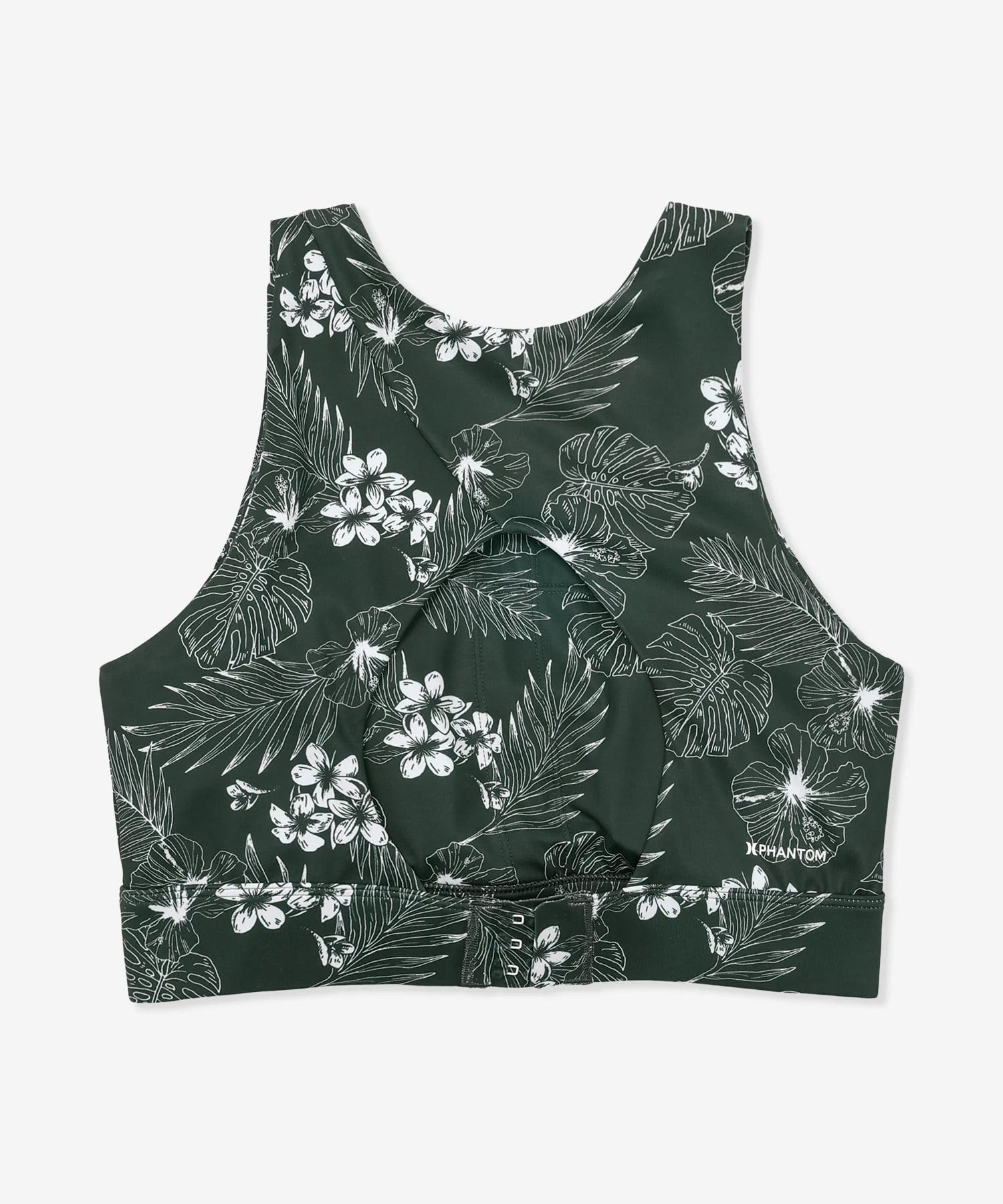 Hurley ハーレー 水着 レディース フィットネス トレーニングウェア スポーツブラ タンクトップ 水陸両用 UVカット WASB251051(BLK-S)