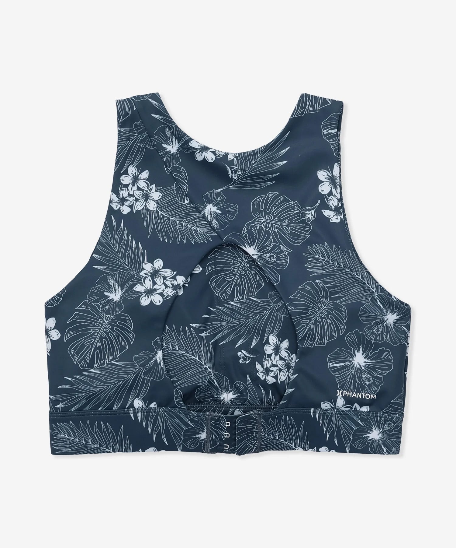 Hurley ハーレー 水着 レディース フィットネス トレーニングウェア スポーツブラ タンクトップ 水陸両用 UVカット WASB251051(BLK-S)