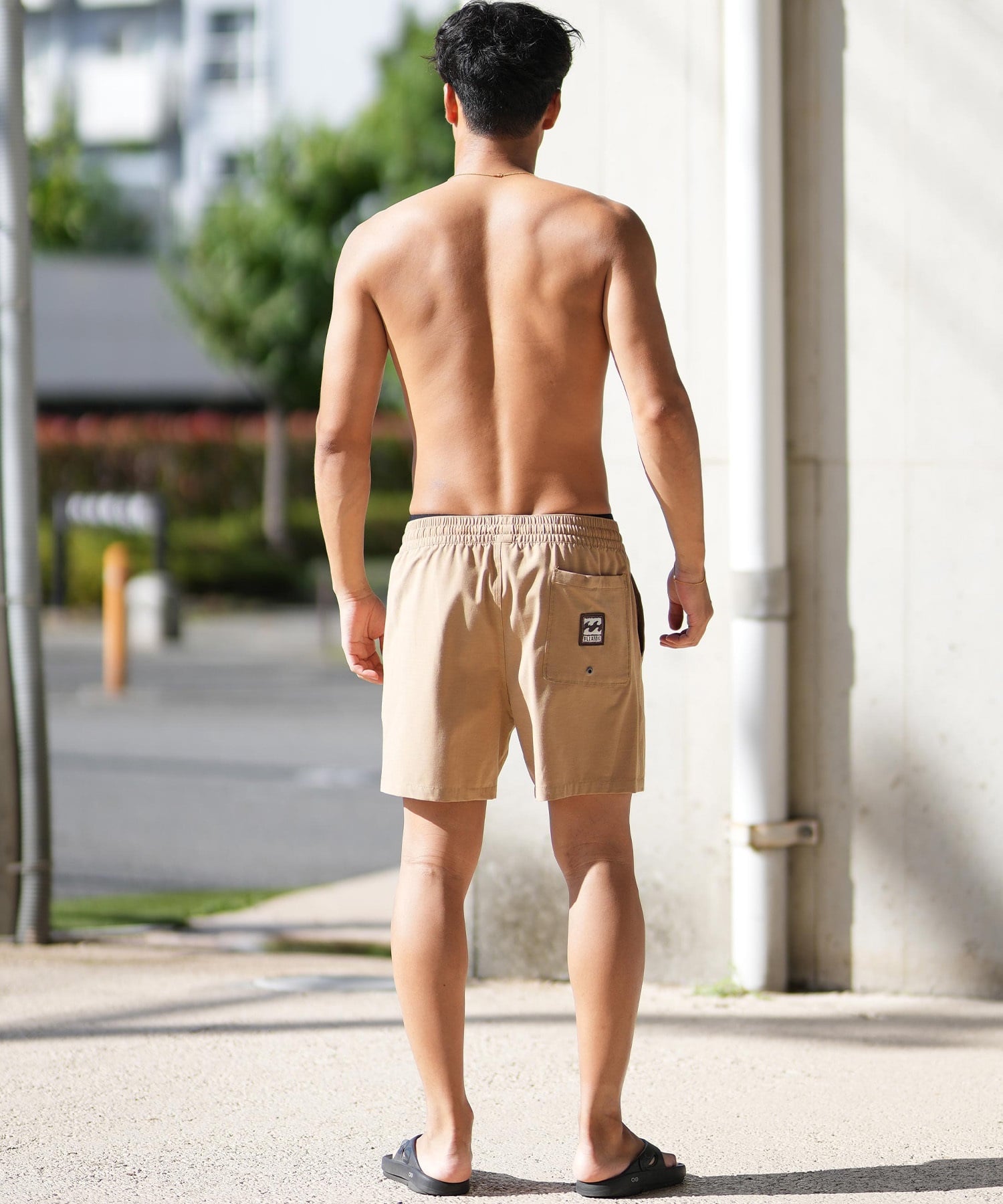 BILLABONG ビラボン 水着 トランクス メンズ ボードショーツ サーフパンツ ワンポイント ロゴ 16インチ 水陸両用 BF011-528(MOS-S)