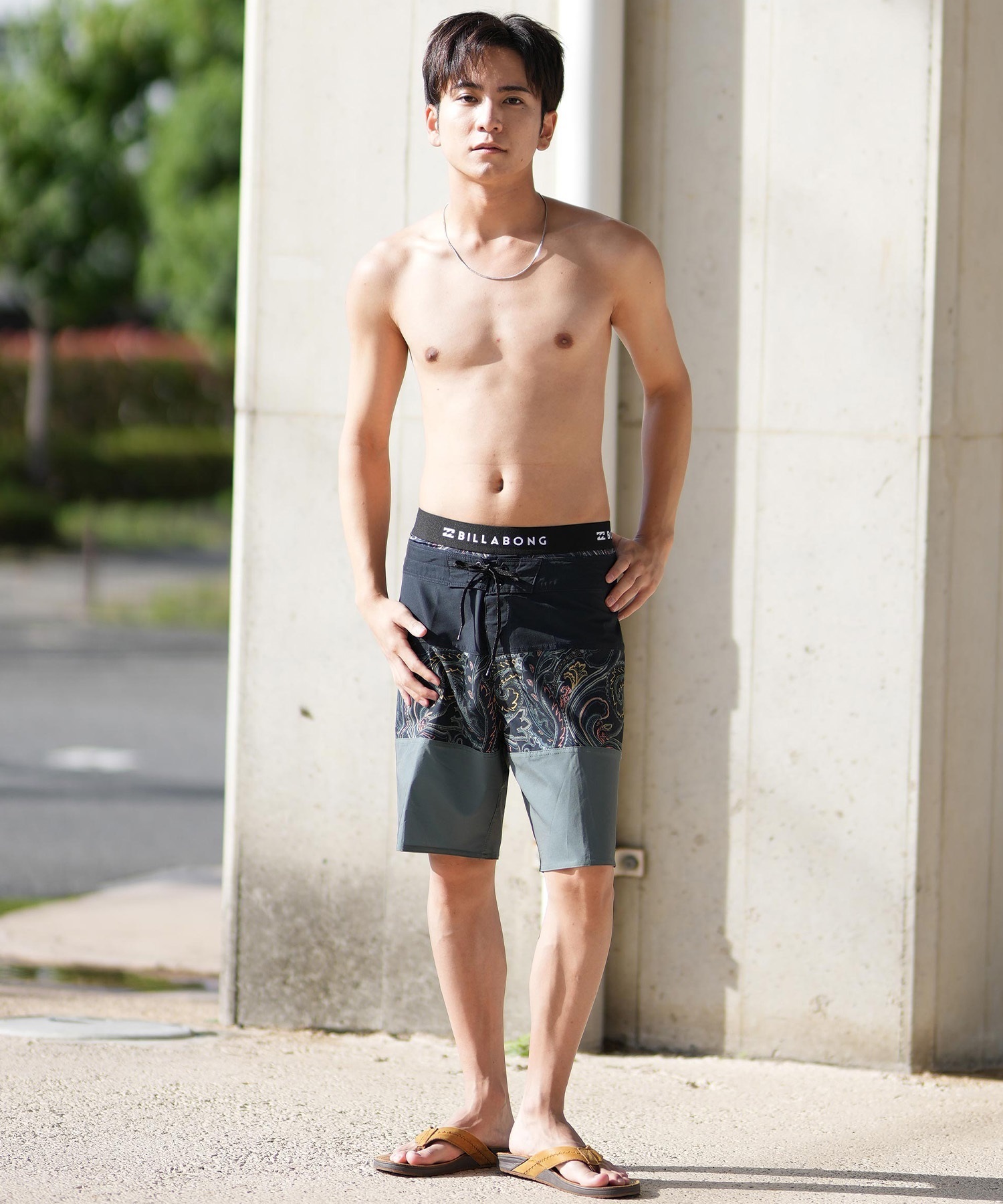 BILLABONG ビラボン 水着 トランクス メンズ ボードショーツ サーフパンツ 18.5インチ TRIBONG PRO BF011-502(DKA-28)