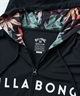 BILLABONG ビラボン 水着 ラッシュガード ジップアップ パーカー メンズ 長袖 ロゴ UVカット BF01A-852(BLK-S)
