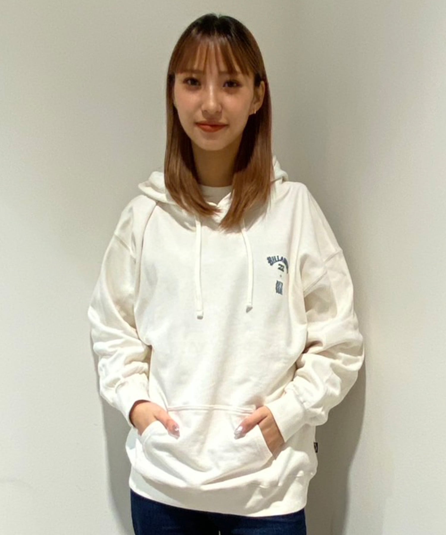 BILLABONG ビラボン パーカー プルオーバー レディース スウェット フーディー バックプリント 裏毛 BF013-013(OFW-M)