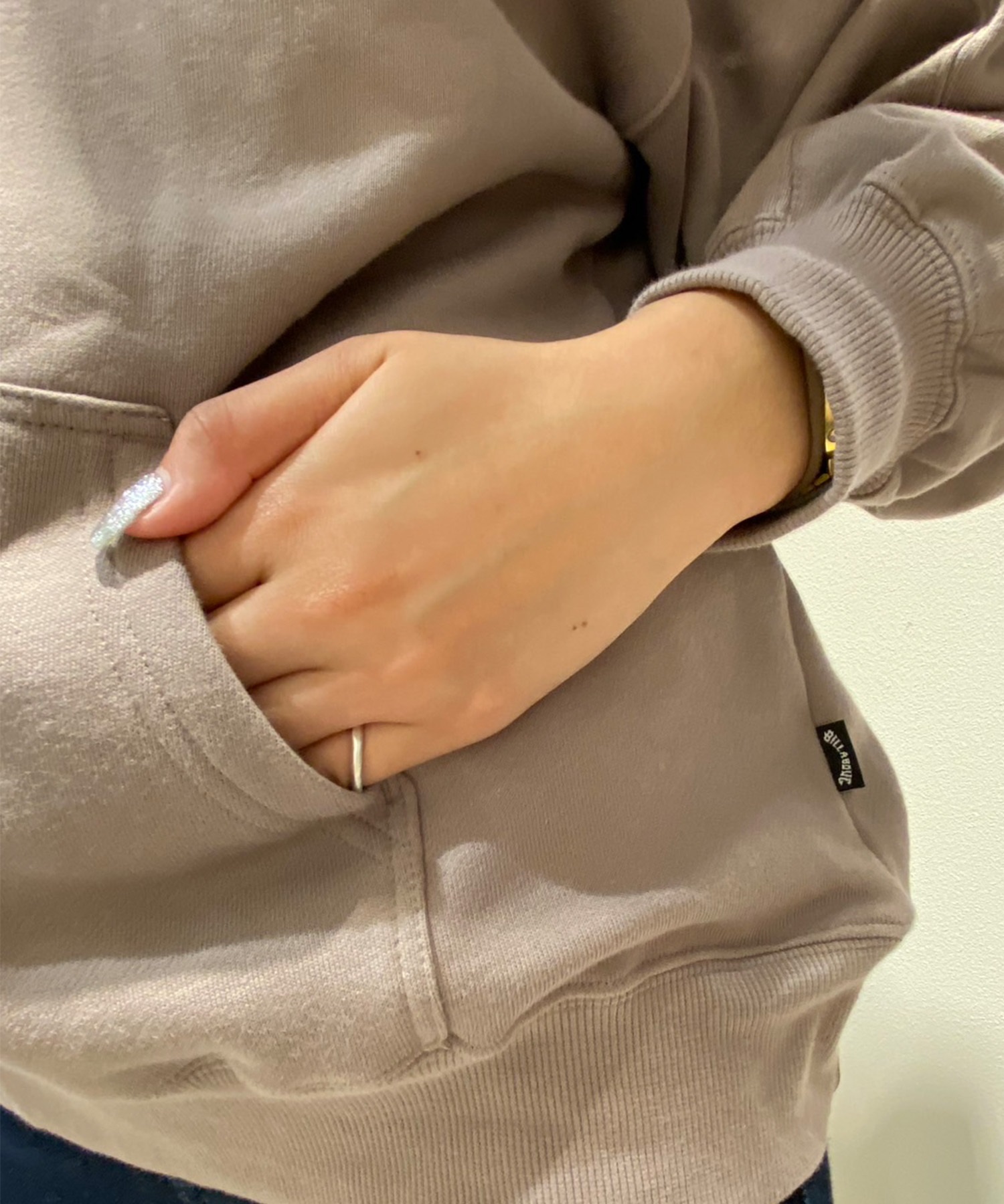 BILLABONG ビラボン パーカー プルオーバー レディース スウェット フーディー バックプリント 裏毛 BF013-015(CZU0-M)