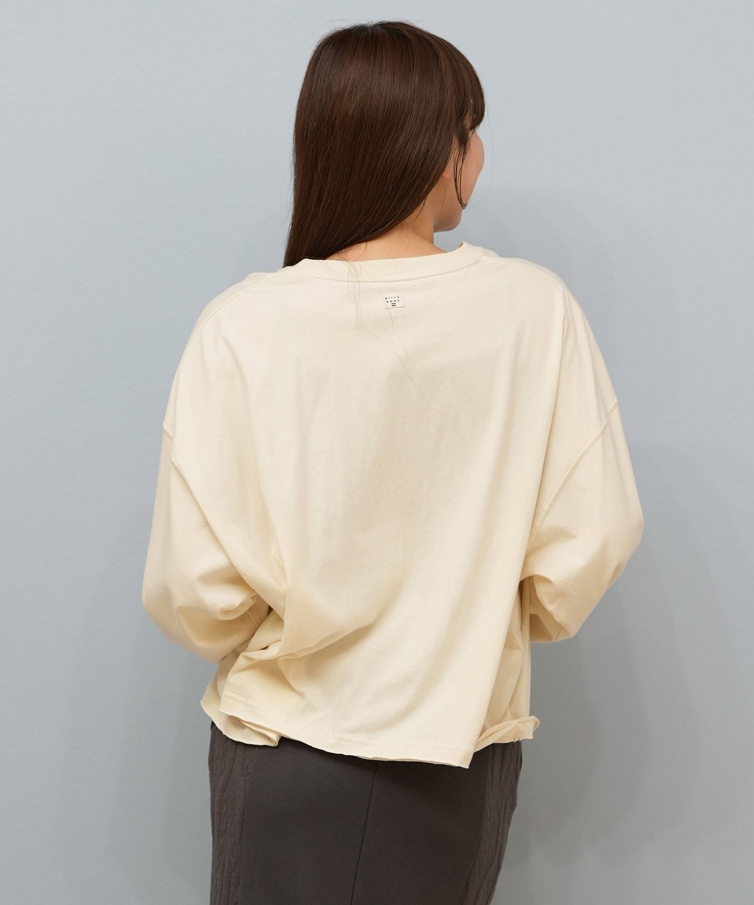 BILLABONG ビラボン 長袖 Tシャツ ロンT レディース DESERT WANDERING LS TEE BF014-054(BUR-M)