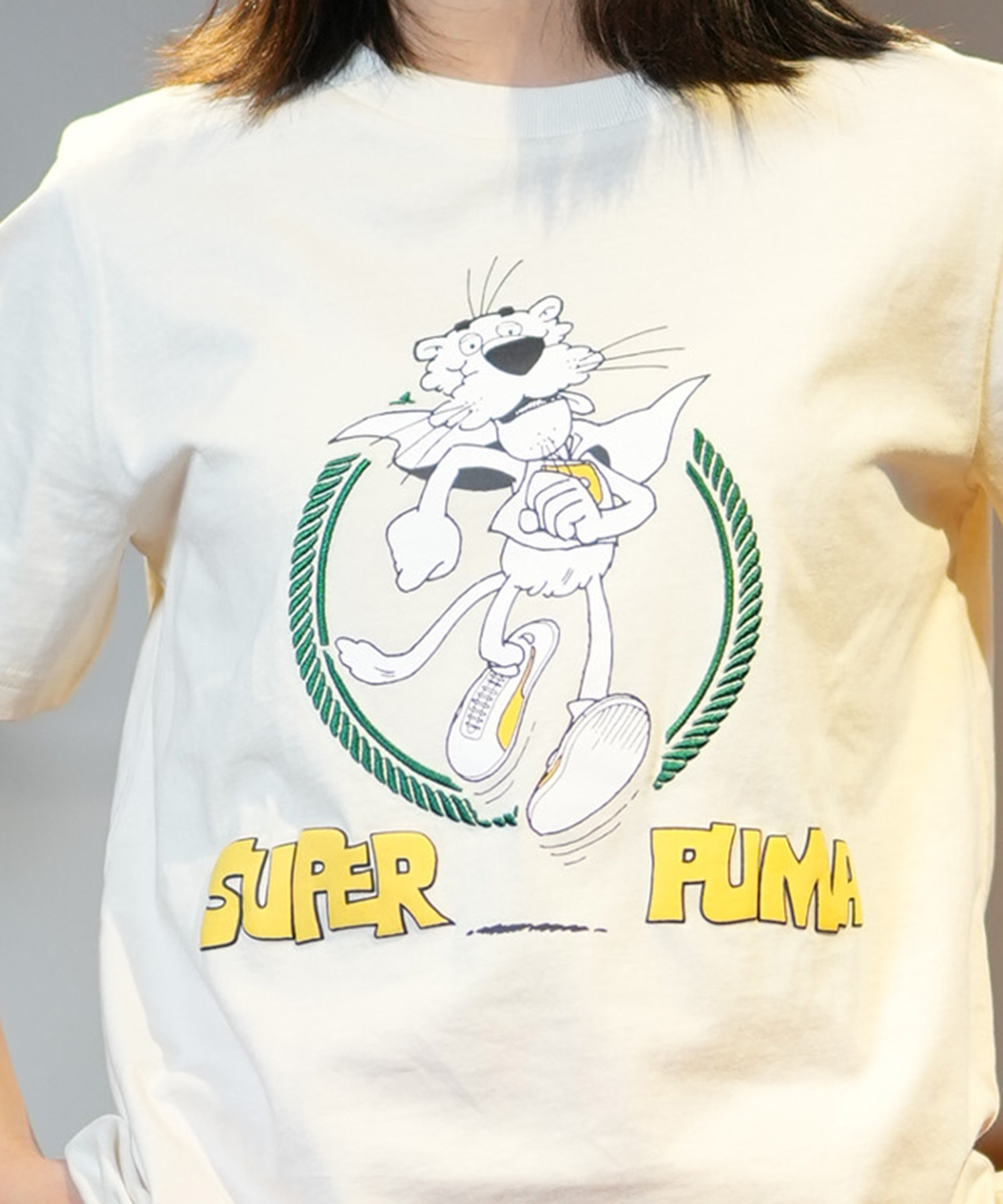 PUMA プーマ Tシャツ キッズ 半袖 スーパープーマ SUPER PUMA 629864(87-128cm)