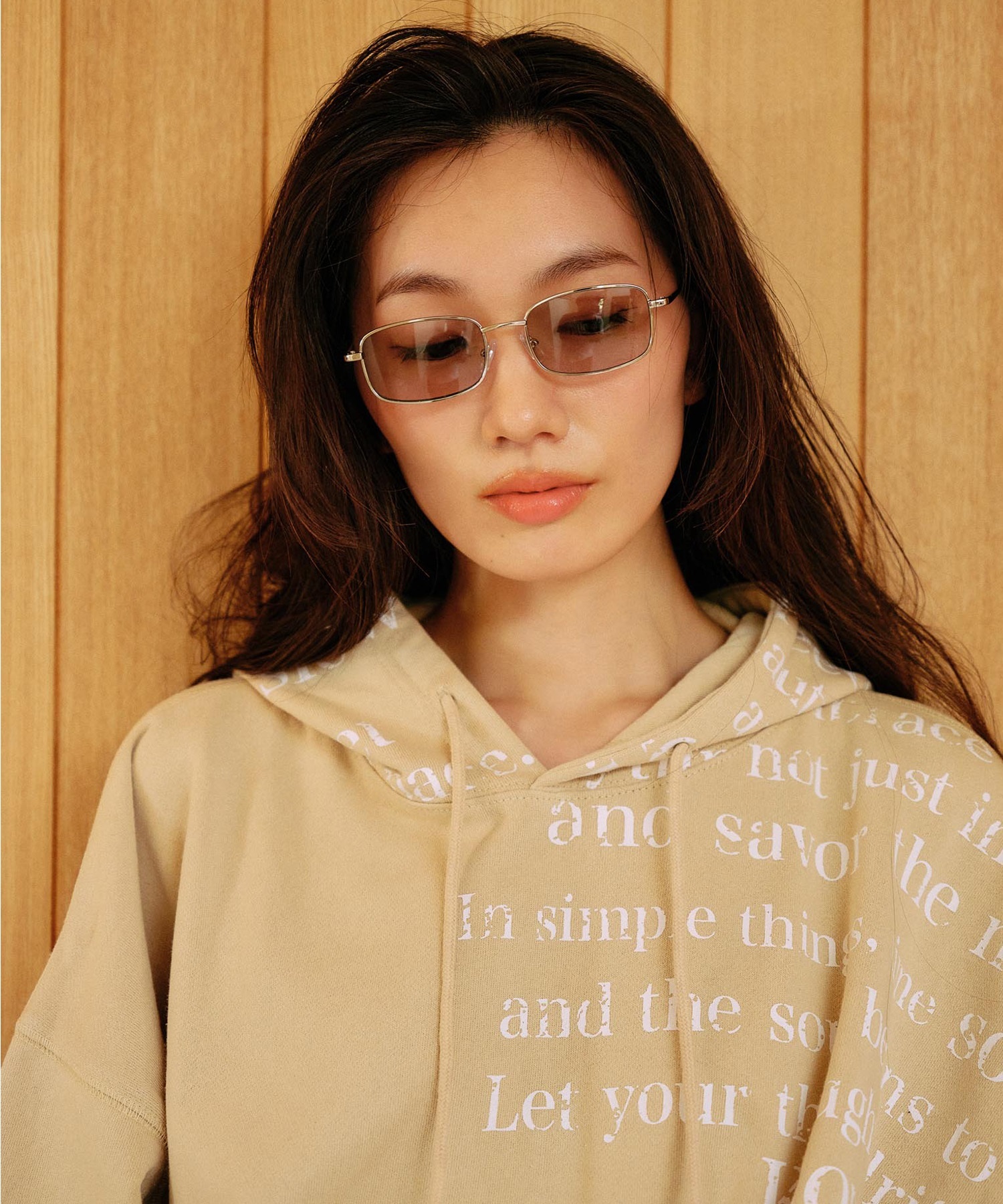 RIKKA FEMME リッカファム プルオーバー パーカー レディース スウェット フーディー ロゴ プリント 裏毛 RF25FW08(LBE-FREE)