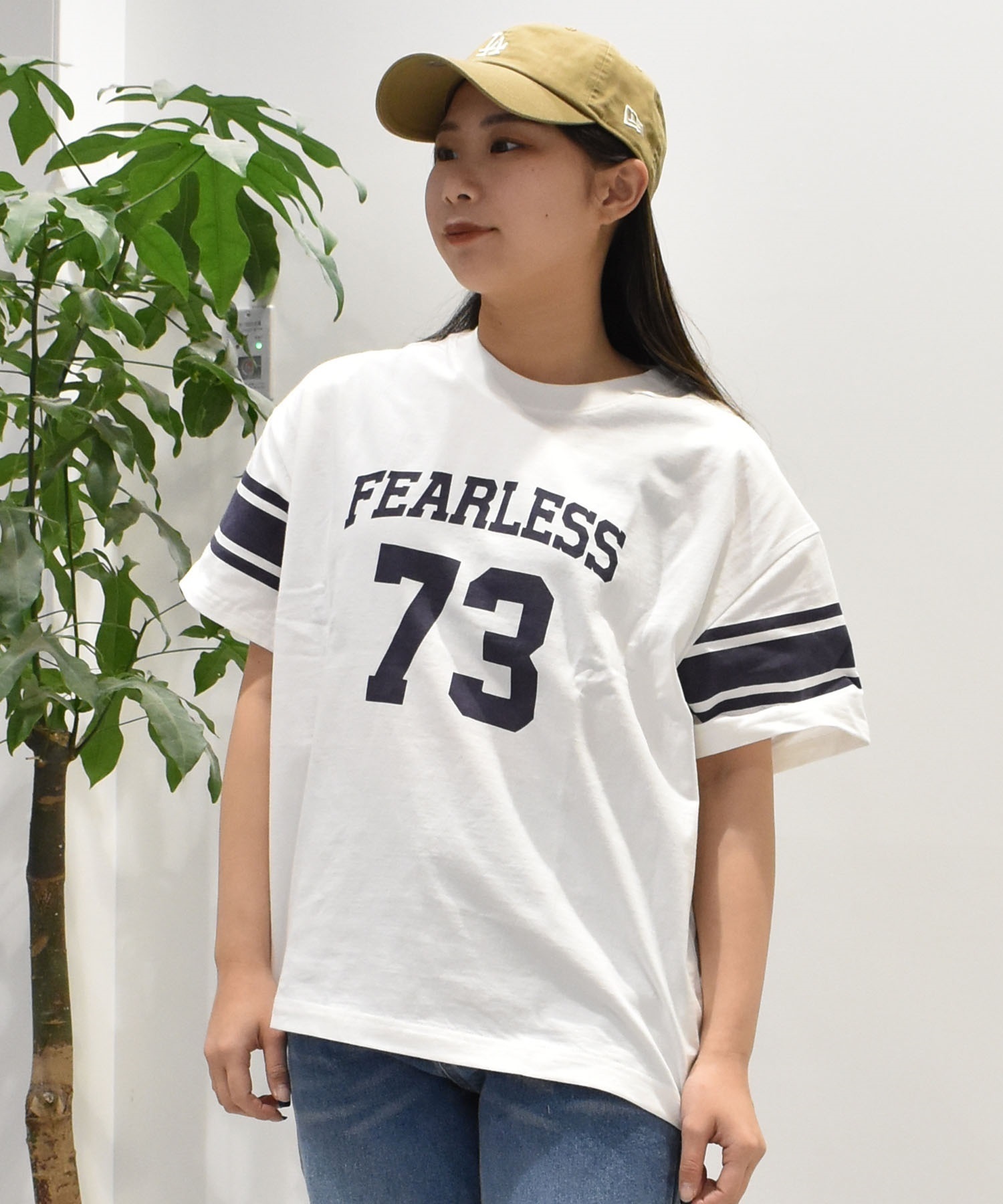 RIKKA FEMME リッカファム 半袖 Tシャツ レディース ナンバリングTシャツ RF25SS08(WHT-FREE)