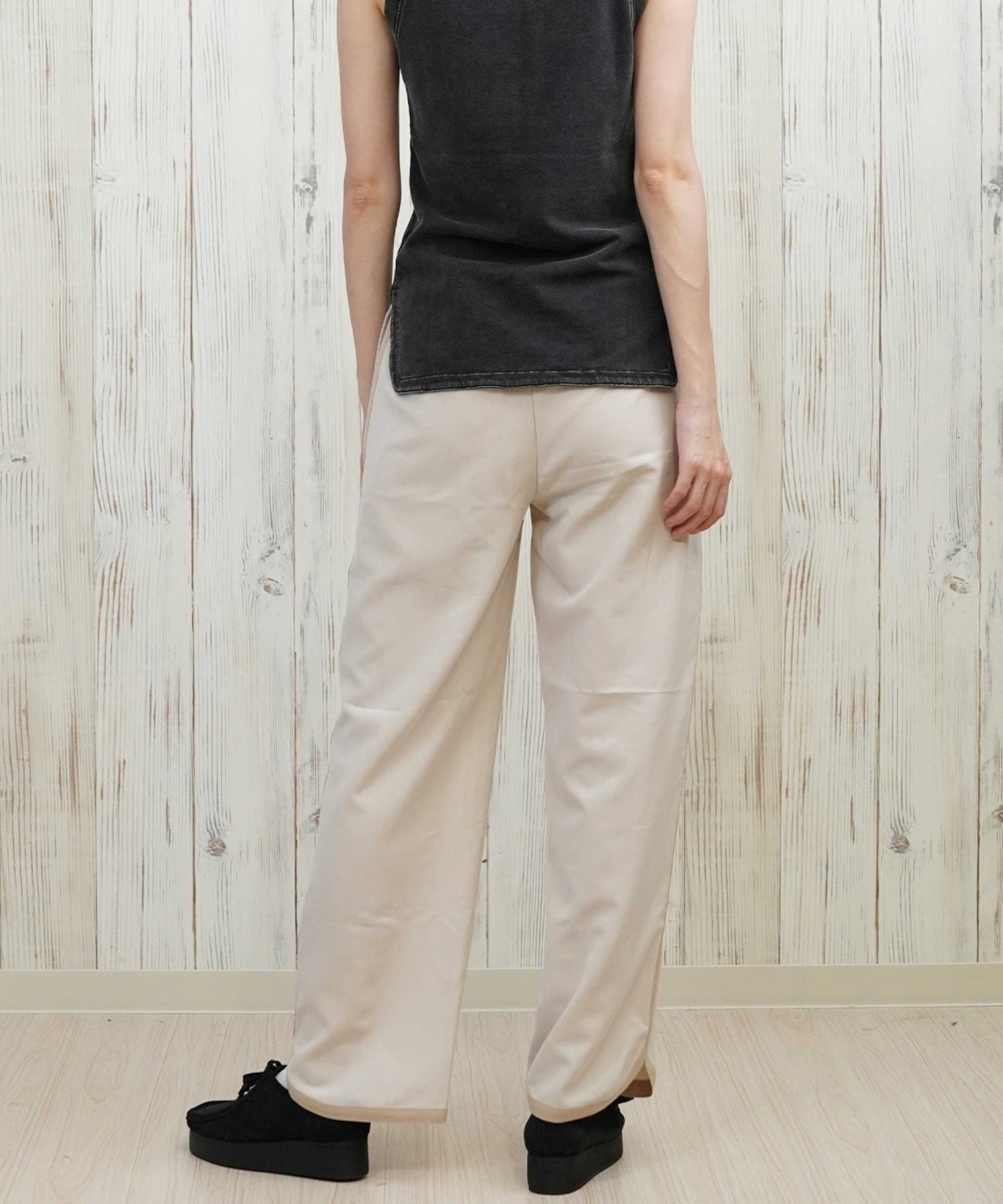 RIKKA FEMME リッカファム ロングパンツ レディース イージーパンツ サイドライン  RF25HS06(LBG-SM)