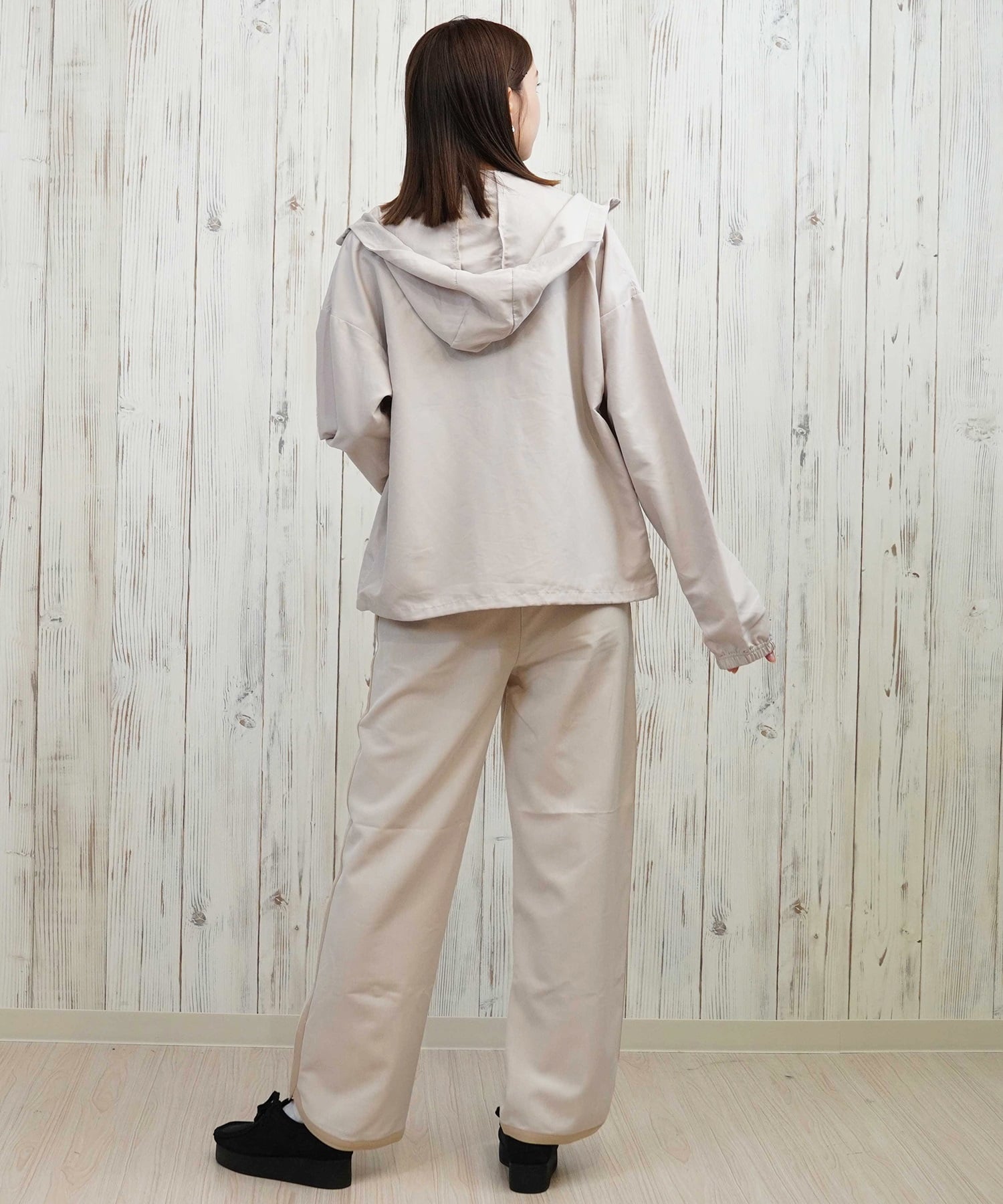 RIKKA FEMME リッカファム ロングパンツ レディース イージーパンツ サイドライン  RF25HS06(LBG-SM)