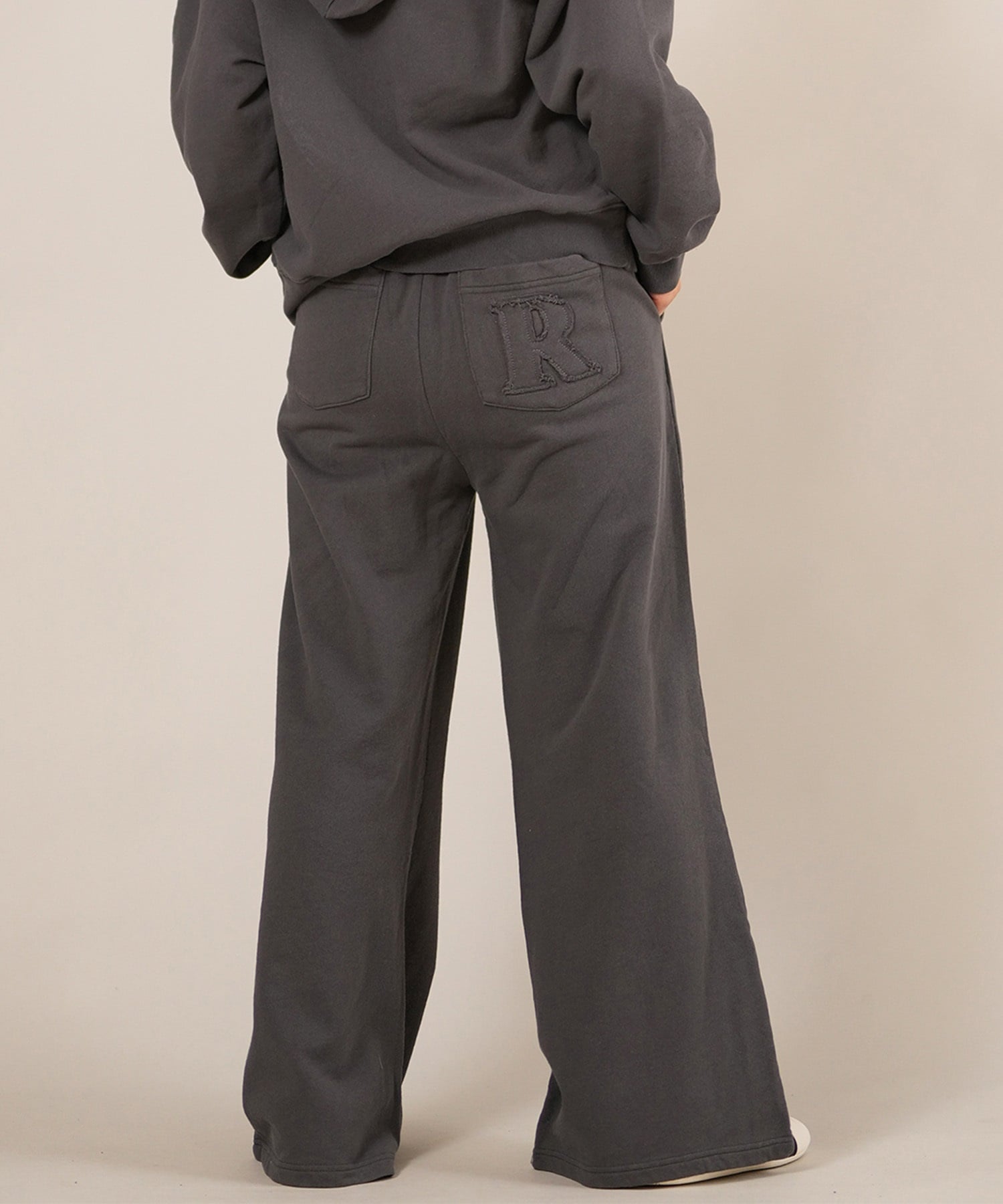 RIKKA FEMME リッカファム ロングパンツ レディース スウェットパンツ ポケット デザイン 裏毛 セットアップ対応 RF25FW10(CGY-FREE)