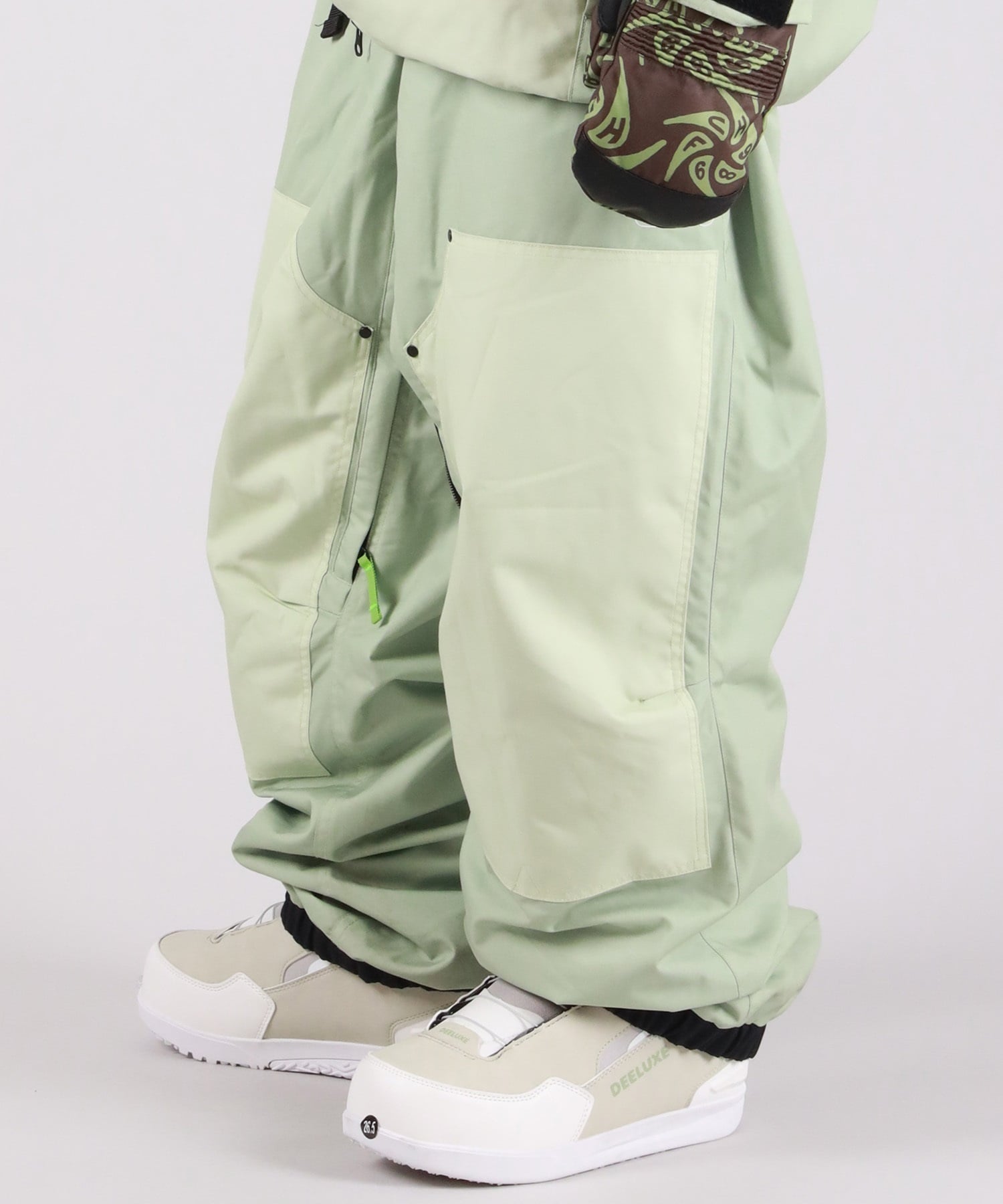 686 シックスエイトシックス HUF DOUBLE H SHELL PT スノーボード ウェア パンツ ユニセックス 25-26モデル MM B15【2526】(HGRN-S)