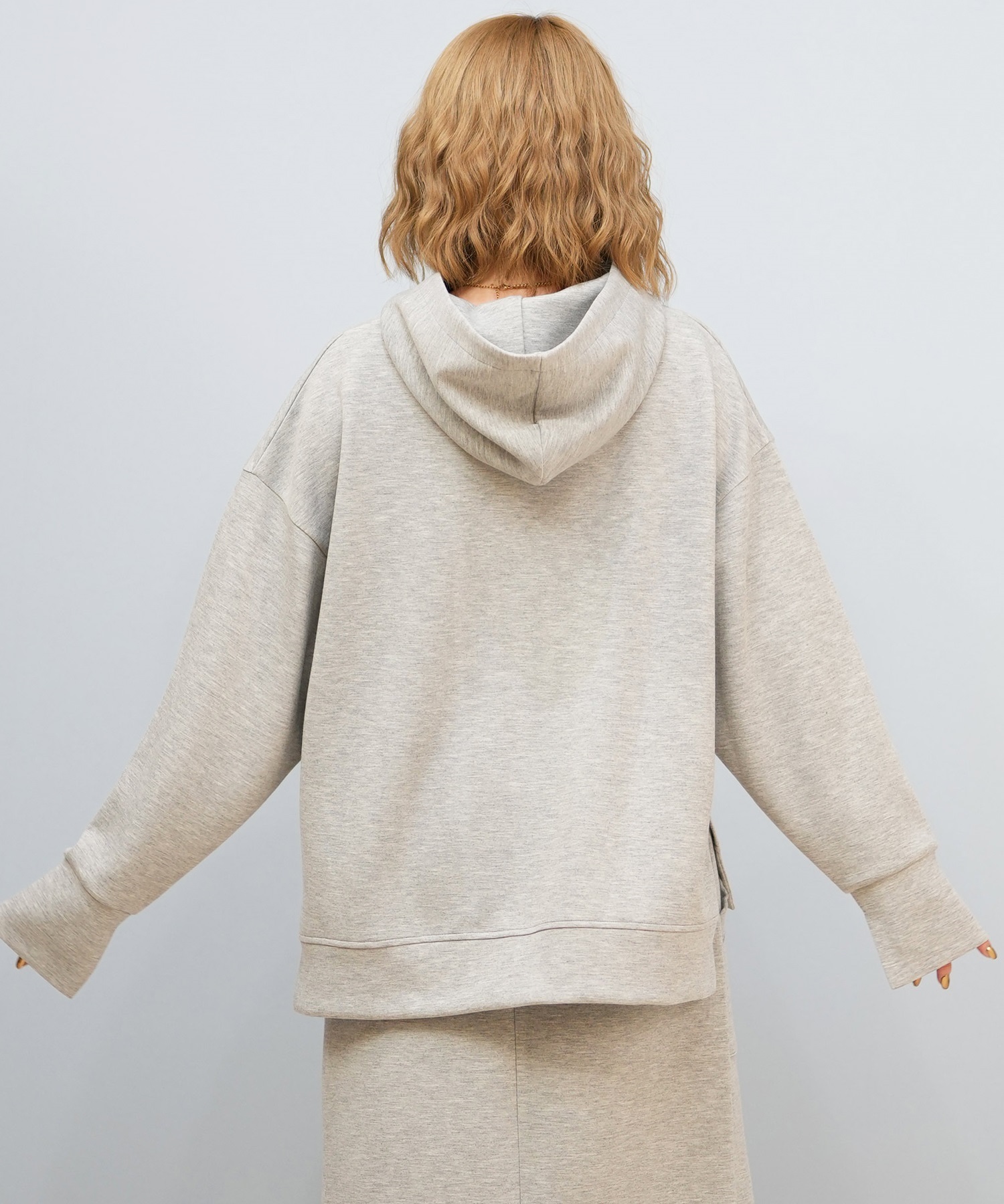 ROXY ロキシー プルオーバー パーカー レディース フーディー ロゴ ワンポイント オーバーサイズ セットアップ対応 RPO254610M(BLK-M)