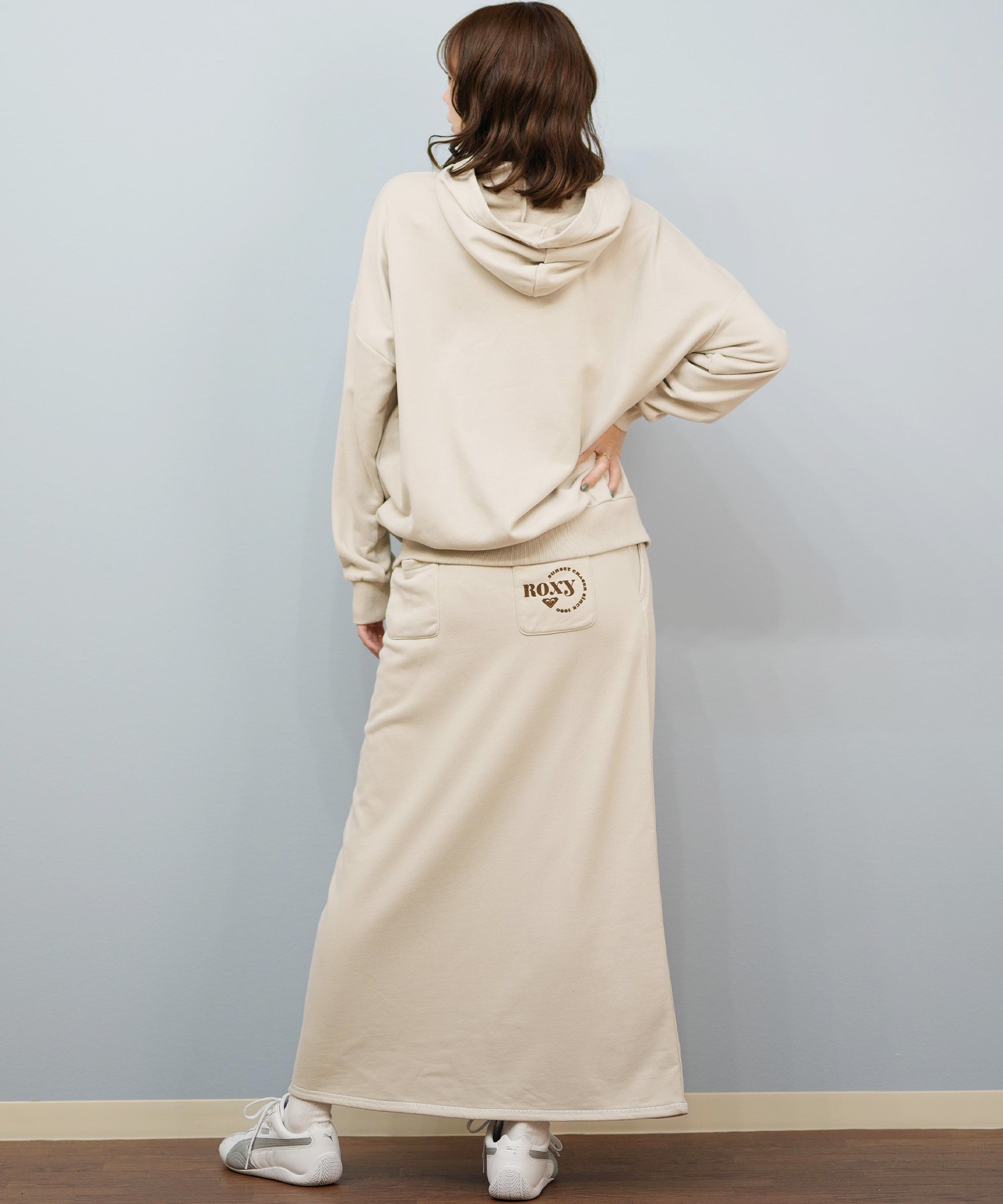 ROXY ロキシー ジップアップ パーカー レディース ロゴ シンプル JIVY ZIP HOODIE RZP254029(BLK-M)