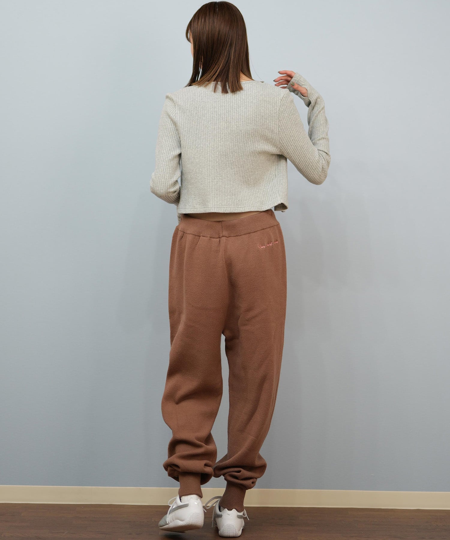 ROXY ロキシー ニット セーター カーディガン レディース クロップド丈 ショート丈 2点セット RDK254010(BLK-M)