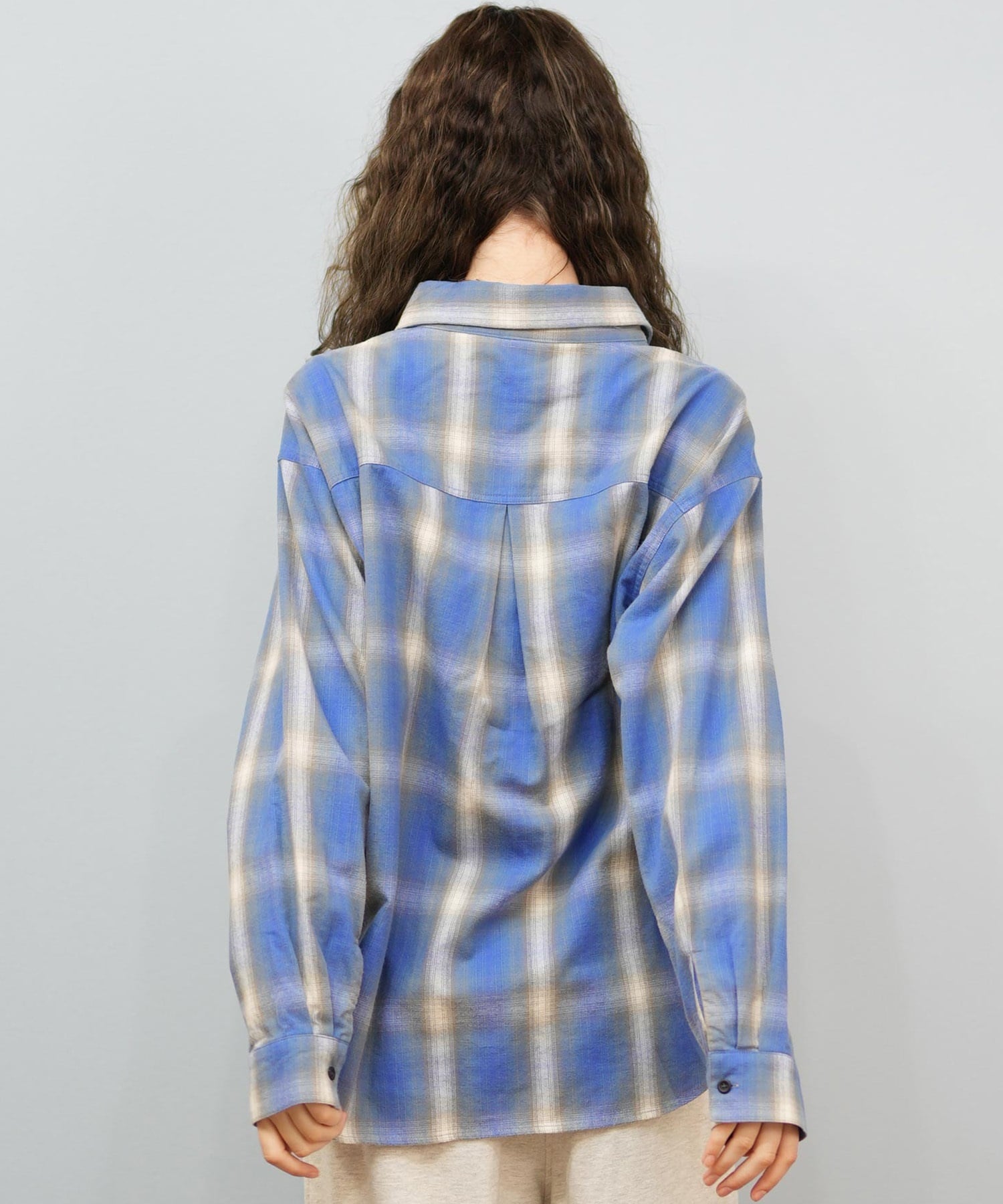 ROXY ロキシー 長袖 シャツ レディース チェック ロゴ LOOK UP シャツ RSH254045(BLK-M)