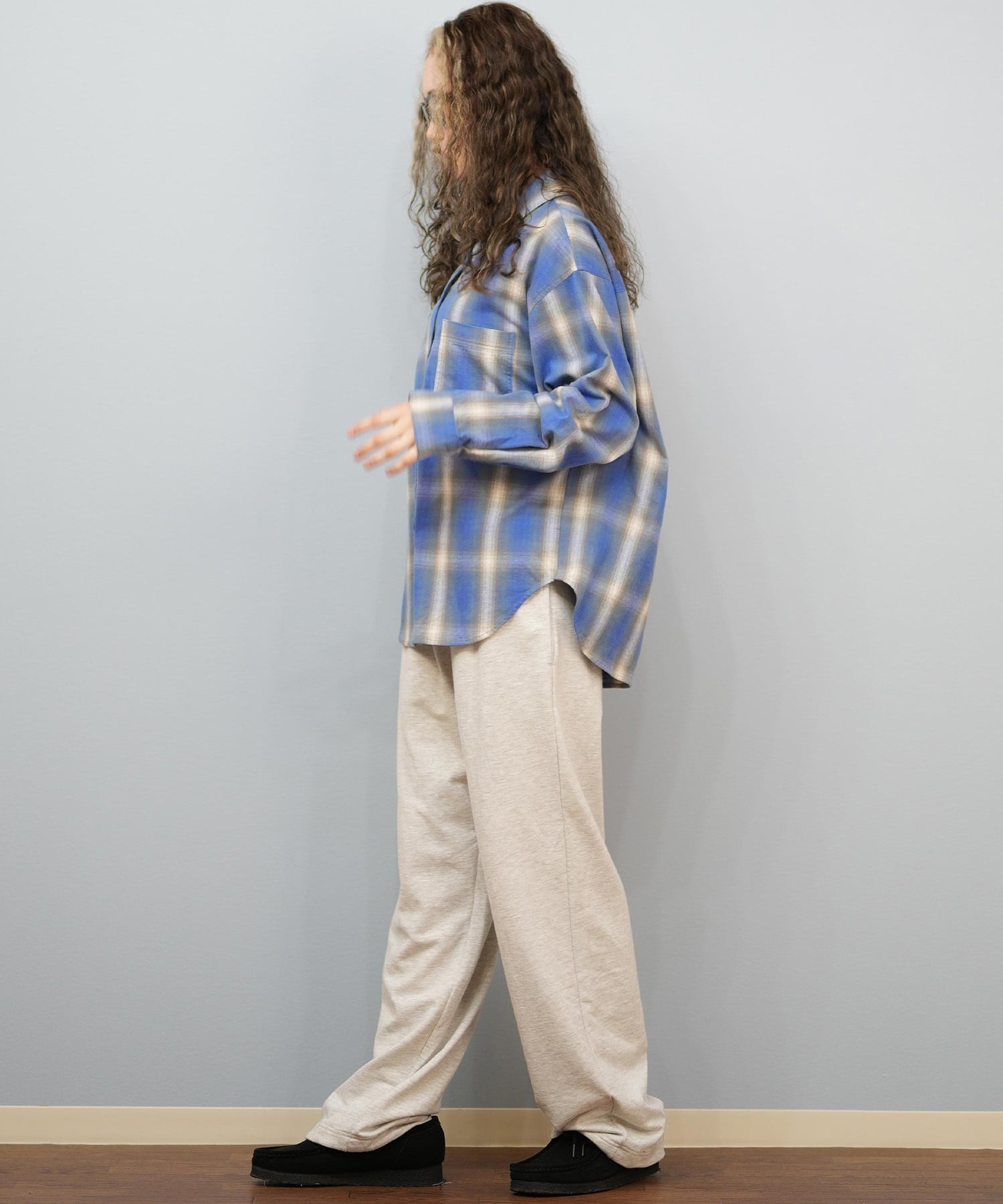 ROXY ロキシー 長袖 シャツ レディース チェック ロゴ LOOK UP シャツ RSH254045(BLK-M)