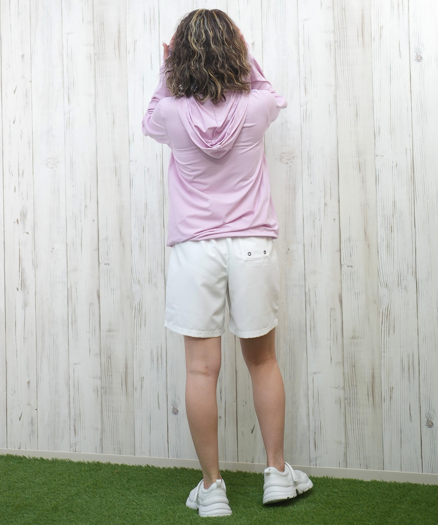 ROXY ロキシー 水着 レディース ラッシュガード ジップアップ パーカー UVカット 接触冷感 速乾 軽量 AURORA RLY251029(WHT-S)