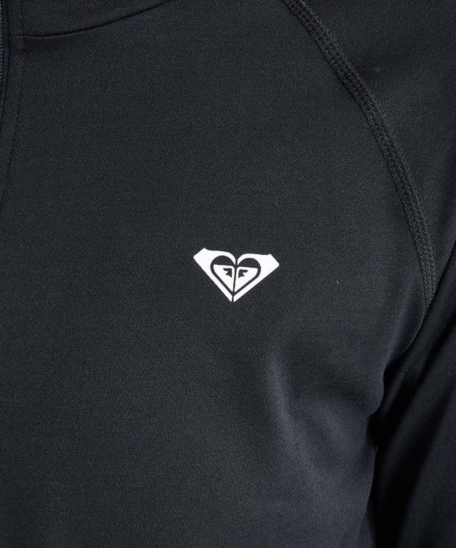 ROXY ロキシー ラッシュガード 水着 レディース パーカー ジップアップ 長袖 水陸両用 UVカット HISTORICAL LOGO HOODIE RLY251032(BGR-M)