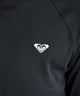 ROXY ロキシー ラッシュガード 水着 レディース パーカー ジップアップ 長袖 水陸両用 UVカット HISTORICAL LOGO HOODIE RLY251032(BGR-M)