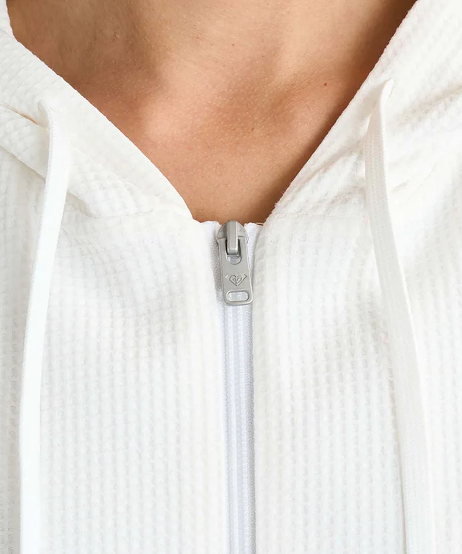 ROXY ロキシー ラッシュガード レディース パーカー ジップアップ 長袖 水陸両用 UVカット SEASIDE BLUE RLY251049(BLK-M)