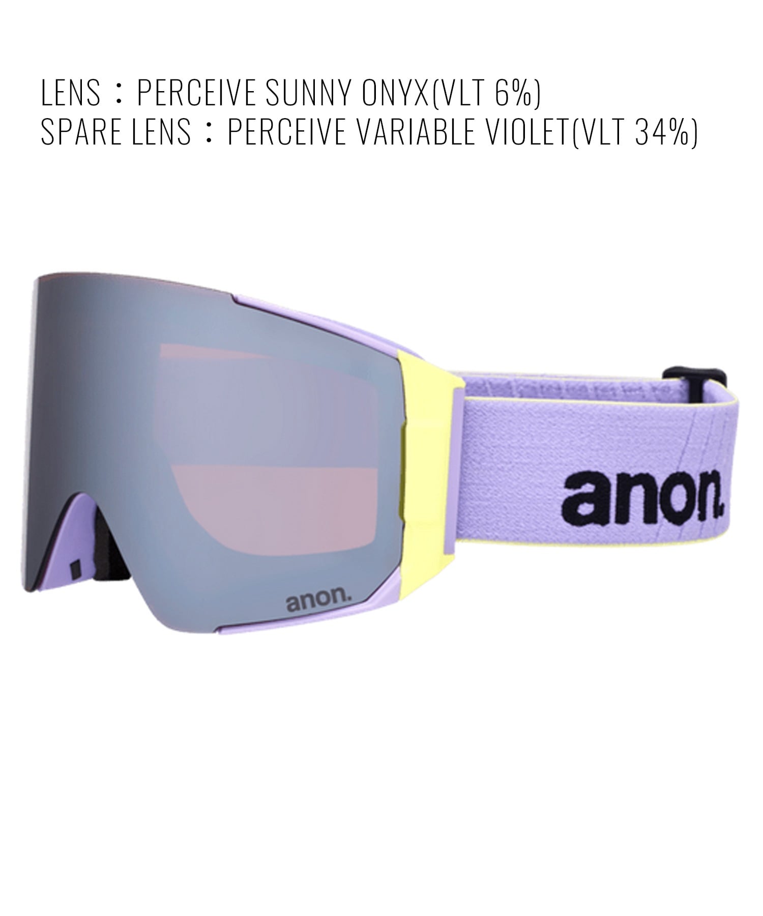 ANON アノン Sync Goggles MFI Face Mask スノーボード ゴーグル ユニセックス ムラサキスポーツ 25-26モデル MM D11【2526】(DEEPCHERRY-NA)