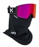 ANON アノン Sync Goggles MFI Face Mask スノーボード ゴーグル ユニセックス ムラサキスポーツ 25-26モデル MM D11【2526】(DEEPCHERRY-NA)