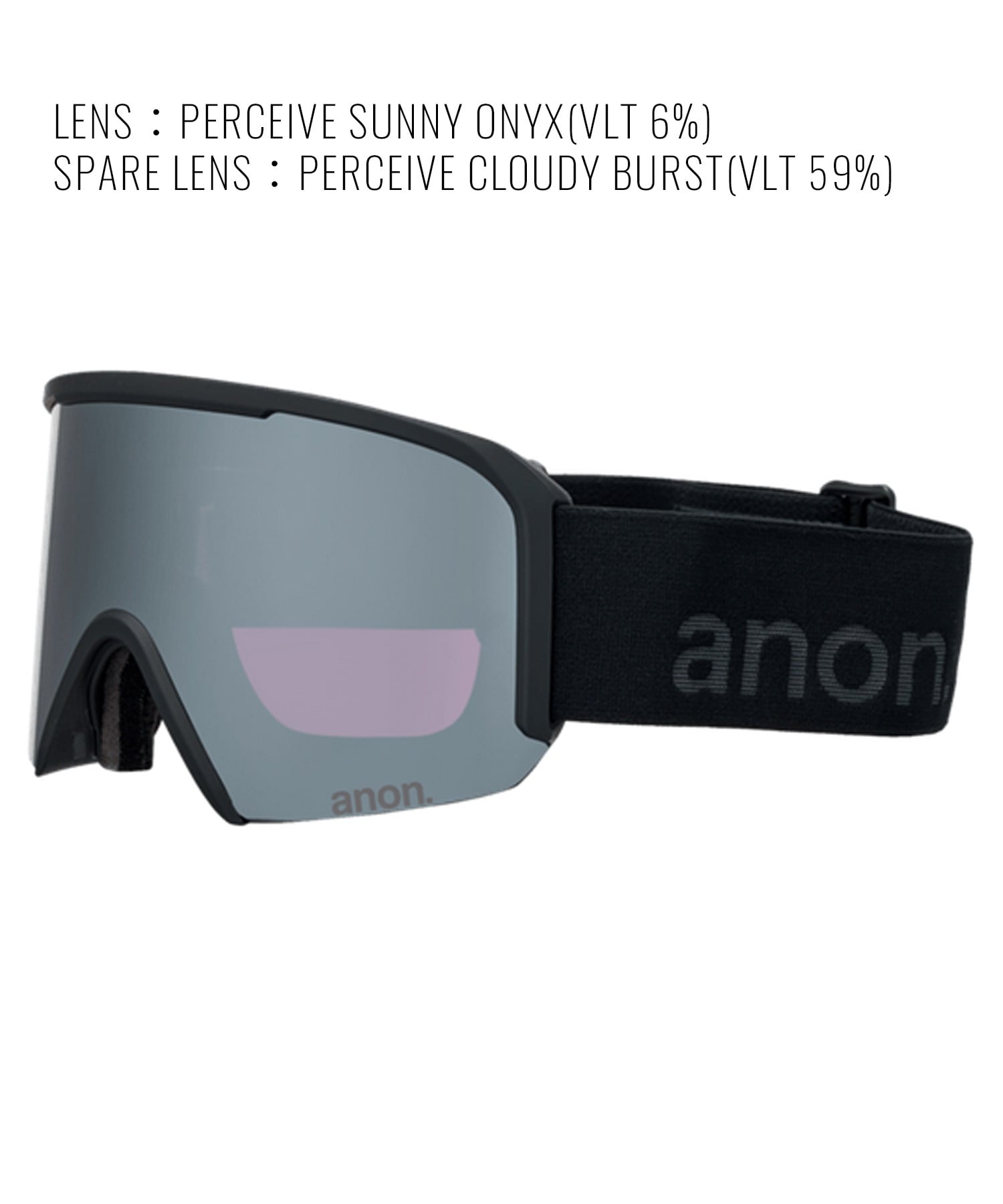 ANON アノン Nesa Goggles MFI Face Mask スノーボード ゴーグル ユニセックス ムラサキスポーツ 25-26モデル MM D11【2526】(SNOWFLURRY-NA)
