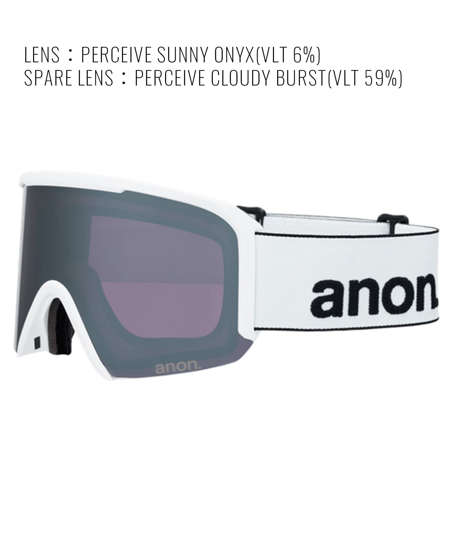 ANON アノン Nesa Goggles MFI Face Mask スノーボード ゴーグル ユニセックス ムラサキスポーツ 25-26モデル MM D11【2526】(SNOWFLURRY-NA)
