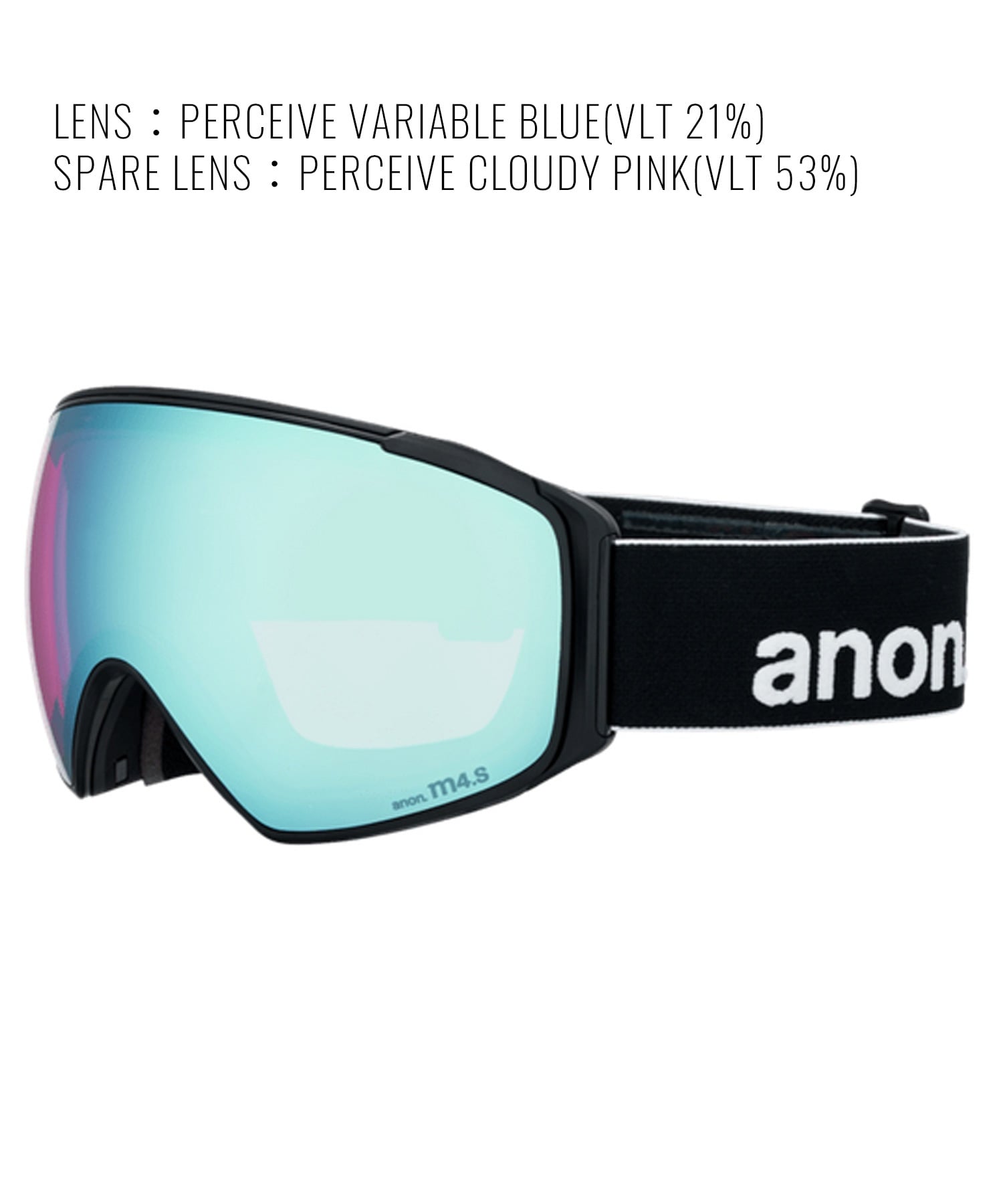 ANON アノン M4S Goggles MFI Face Mask Toric スノーボード ゴーグル ユニセックス ムラサキスポーツ 25-26モデル MM D11【2526】(DEEPCHERRY-NA)