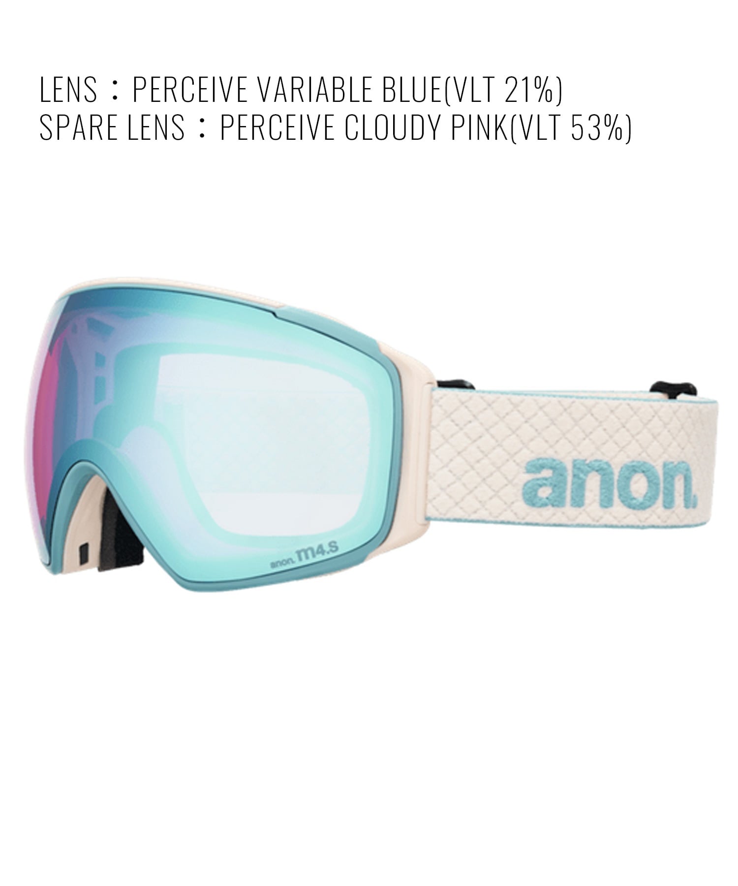 ANON アノン M4S Goggles MFI Face Mask Toric スノーボード ゴーグル ユニセックス ムラサキスポーツ 25-26モデル MM D11【2526】(DEEPCHERRY-NA)